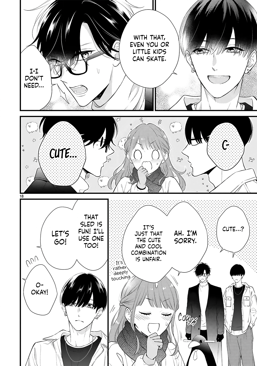 Halaman dari Kurosaki-san no Ichizuna Ai ga Tomaranai Chapter 8
