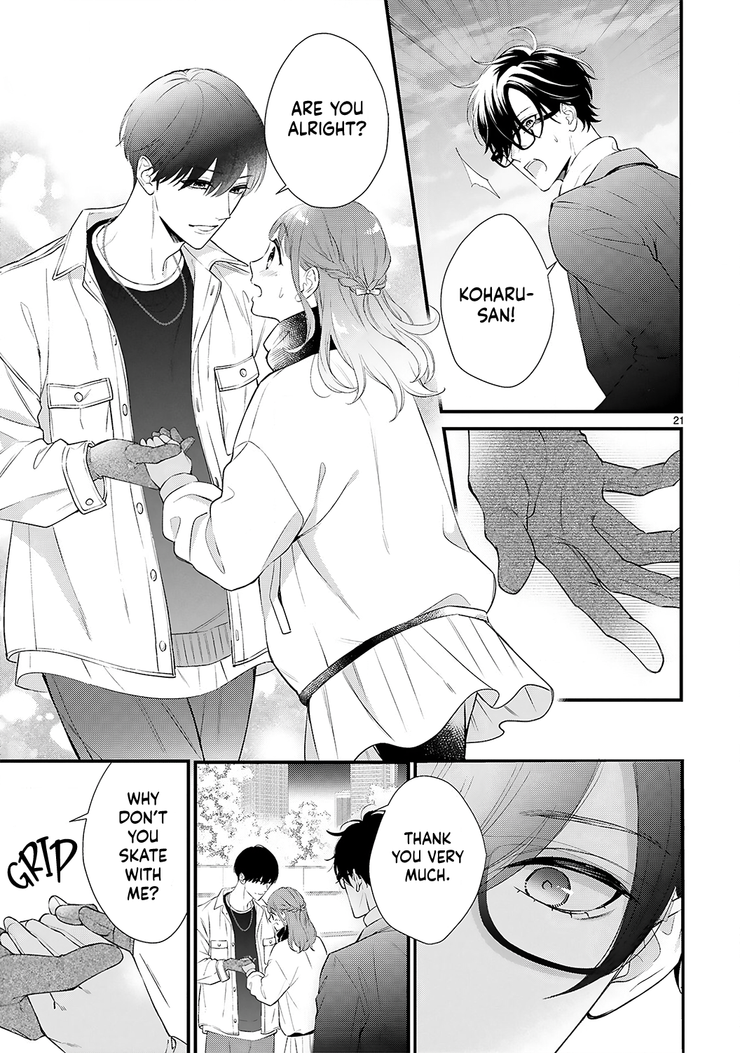 Halaman dari Kurosaki-san no Ichizuna Ai ga Tomaranai Chapter 8
