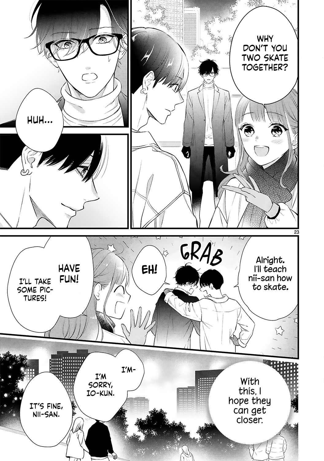 Halaman dari Kurosaki-san no Ichizuna Ai ga Tomaranai Chapter 8