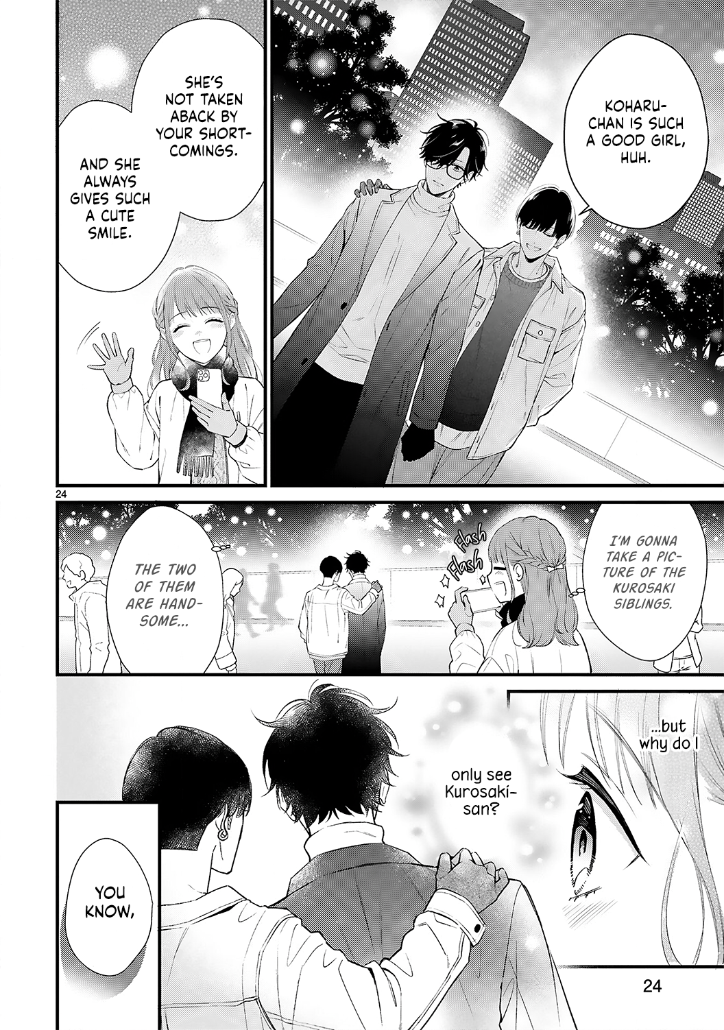 Halaman dari Kurosaki-san no Ichizuna Ai ga Tomaranai Chapter 8
