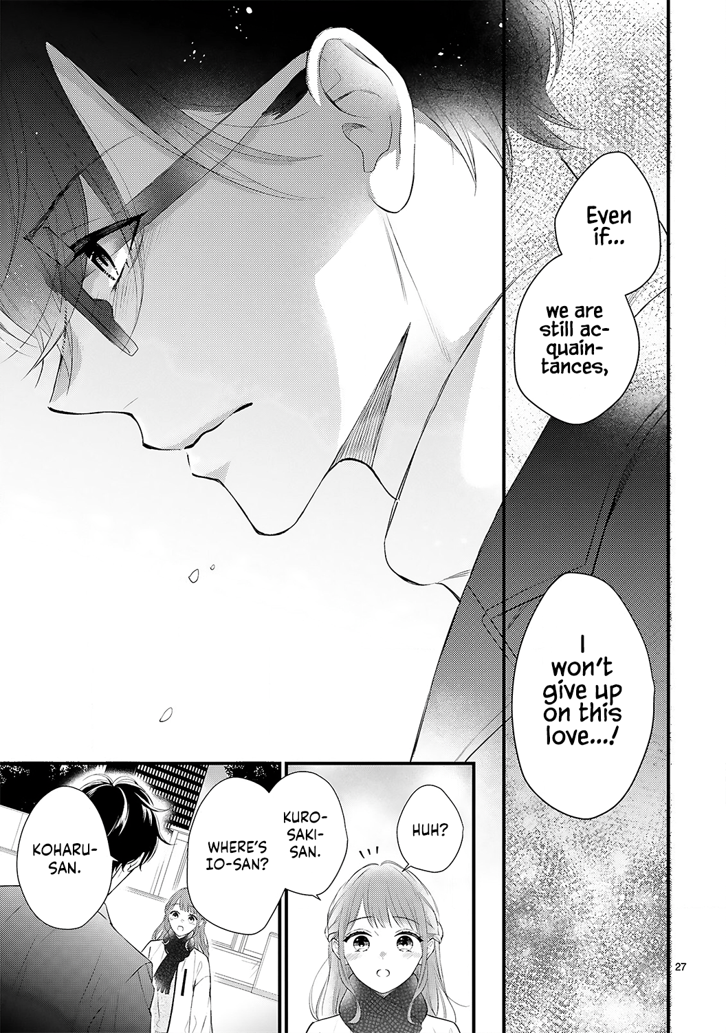 Halaman dari Kurosaki-san no Ichizuna Ai ga Tomaranai Chapter 8