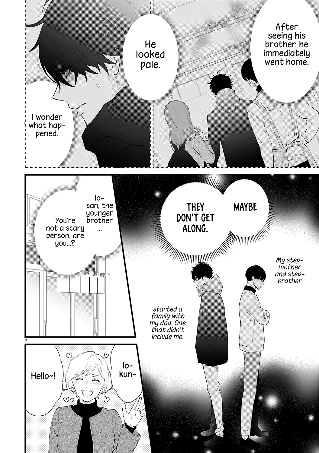 Halaman dari Kurosaki-san no Ichizuna Ai ga Tomaranai Chapter 8