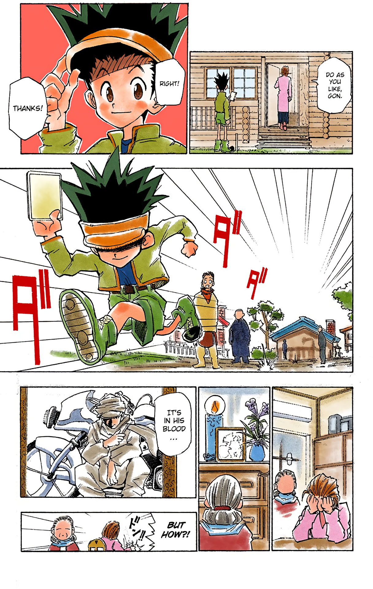 Halaman dari HUNTER x HUNTER (Official Colored) Chapter 1