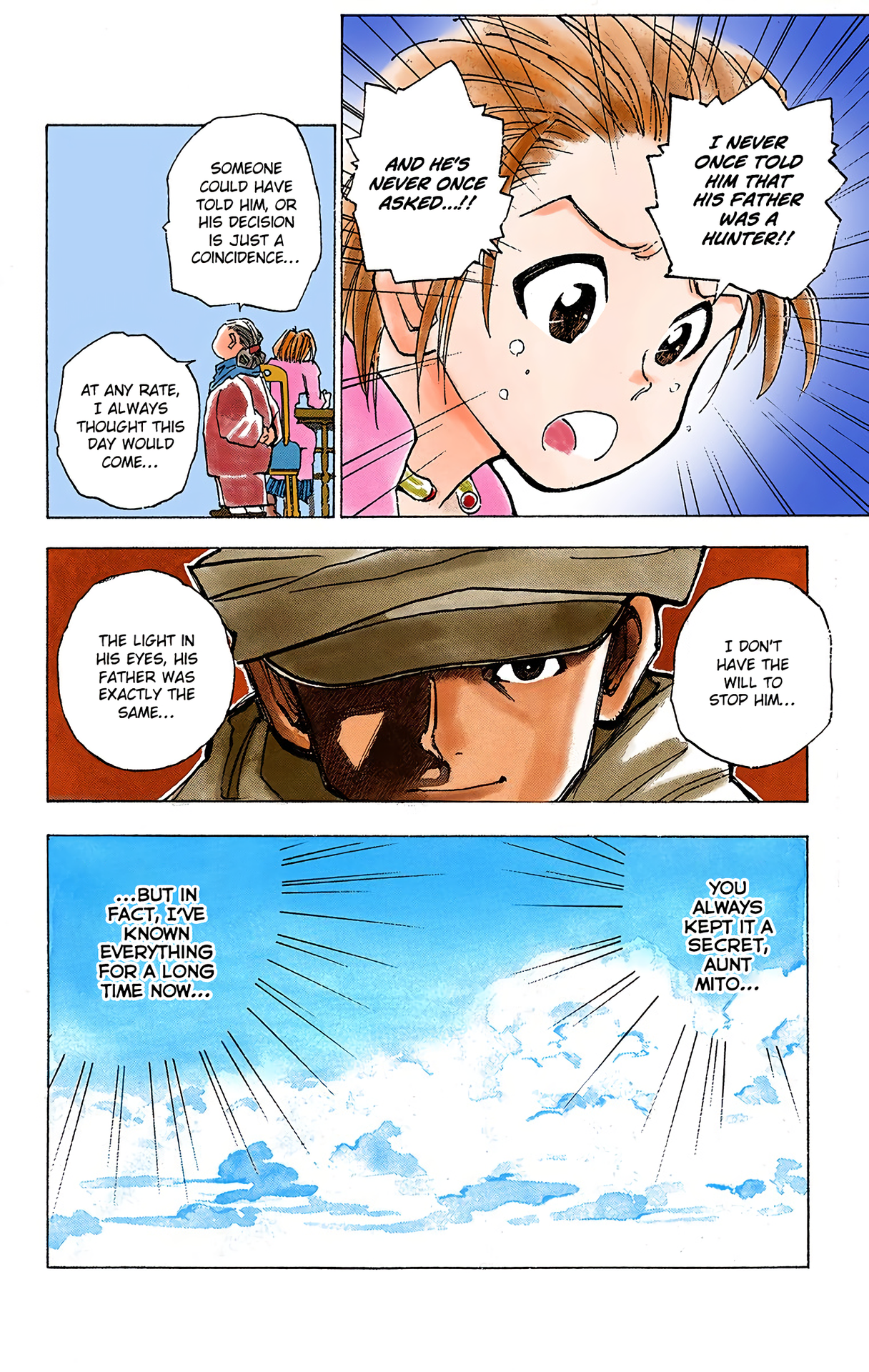 Halaman dari HUNTER x HUNTER (Official Colored) Chapter 1