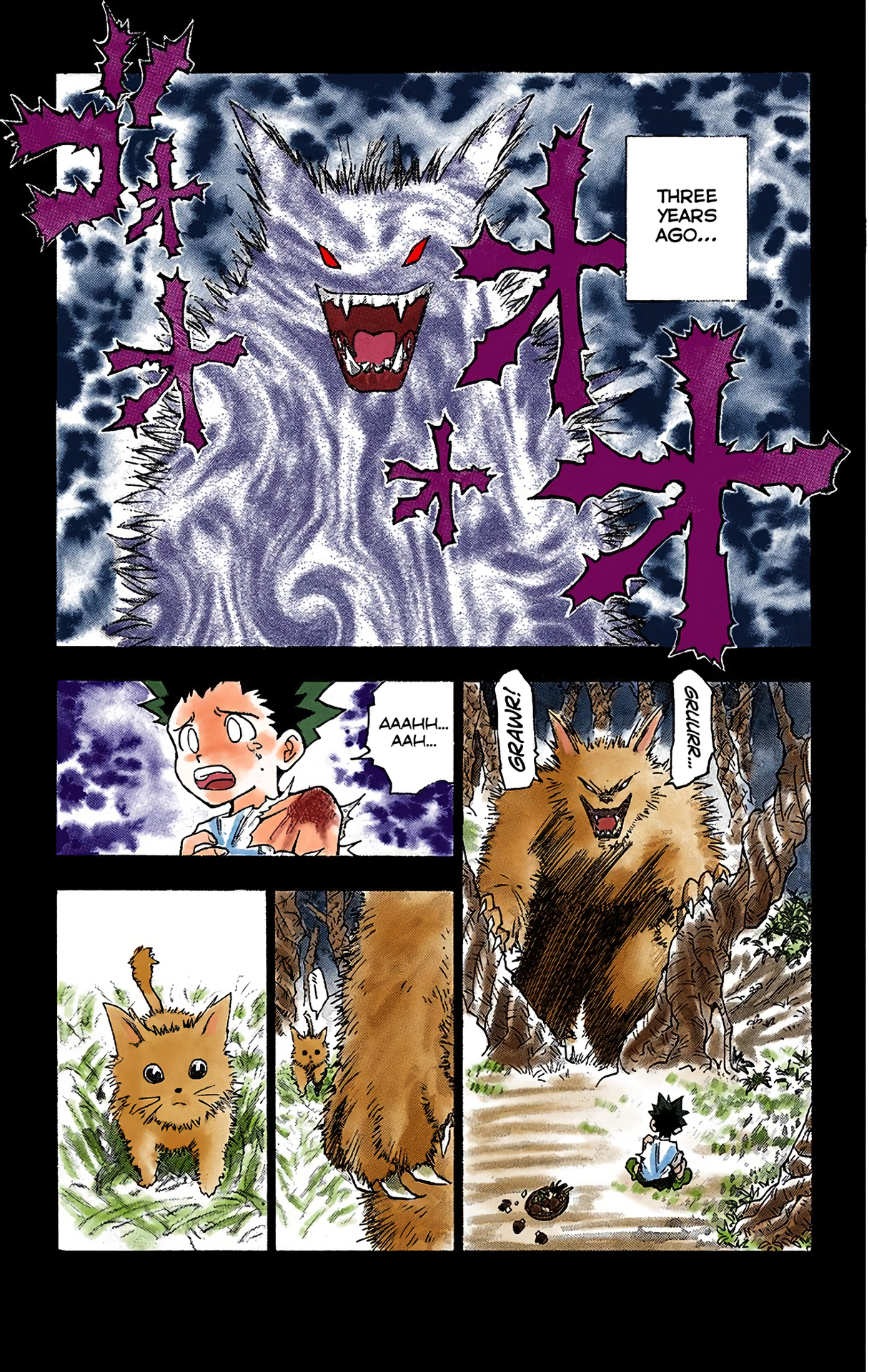 Halaman dari HUNTER x HUNTER (Official Colored) Chapter 1