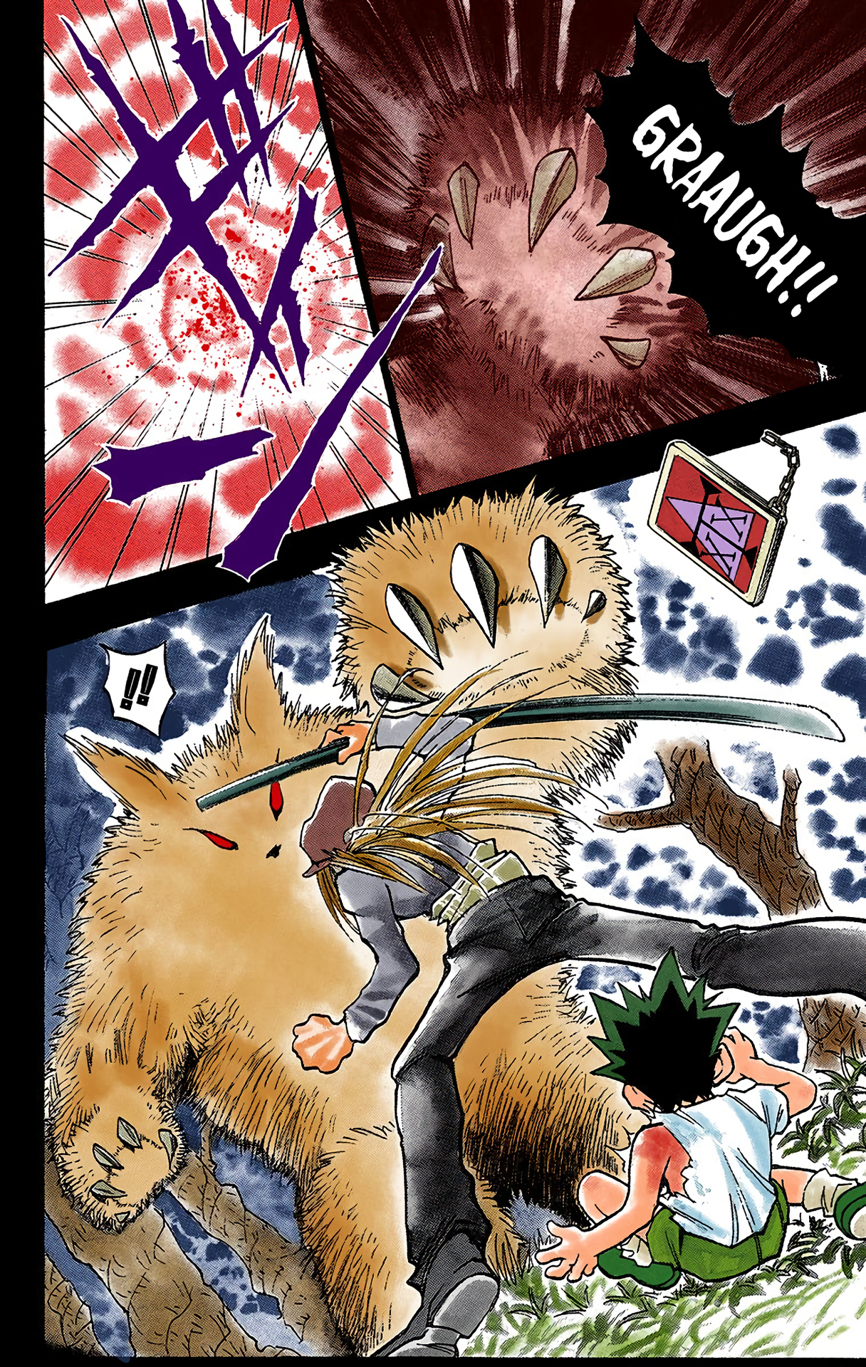 Halaman dari HUNTER x HUNTER (Official Colored) Chapter 1