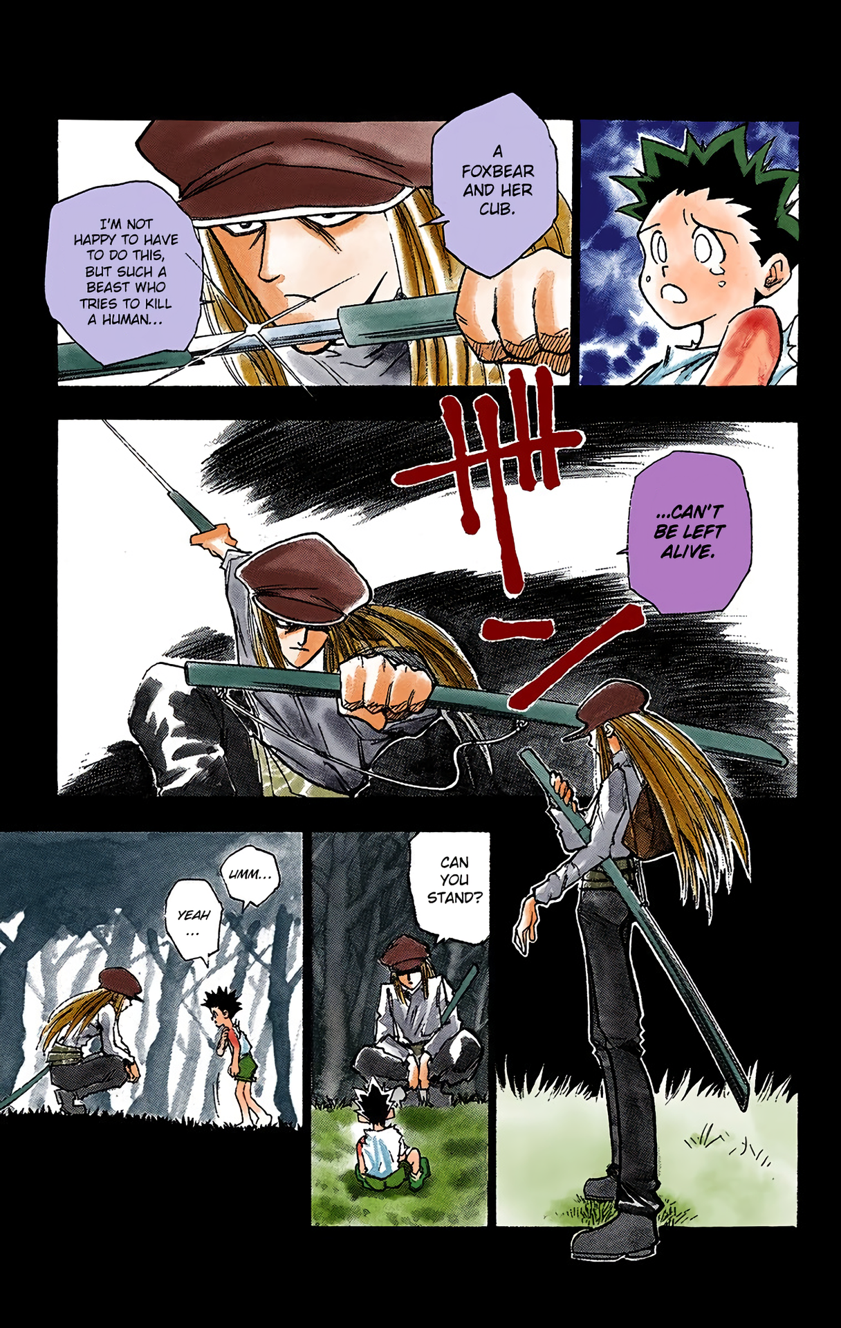 Halaman dari HUNTER x HUNTER (Official Colored) Chapter 1