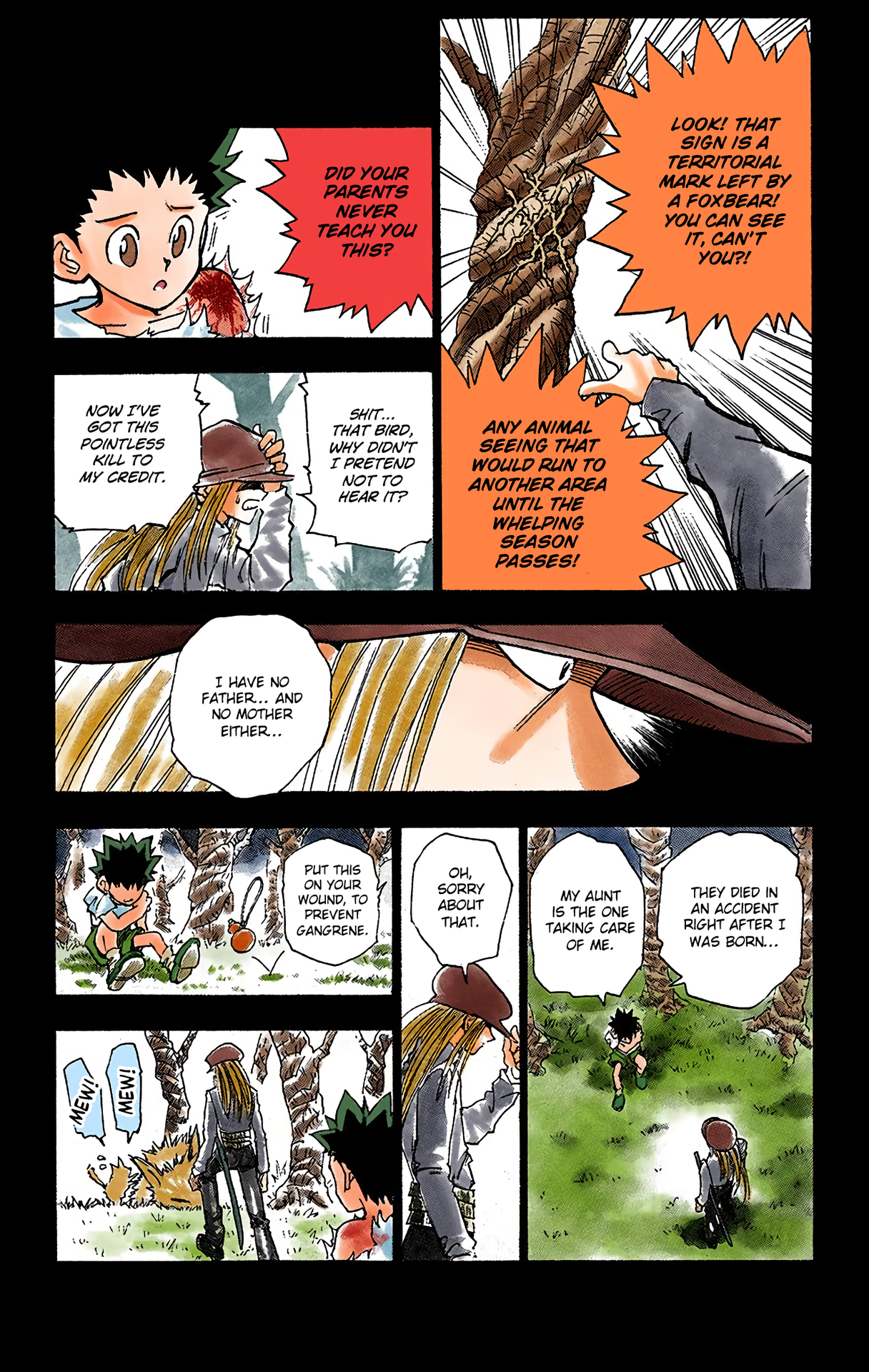 Halaman dari HUNTER x HUNTER (Official Colored) Chapter 1