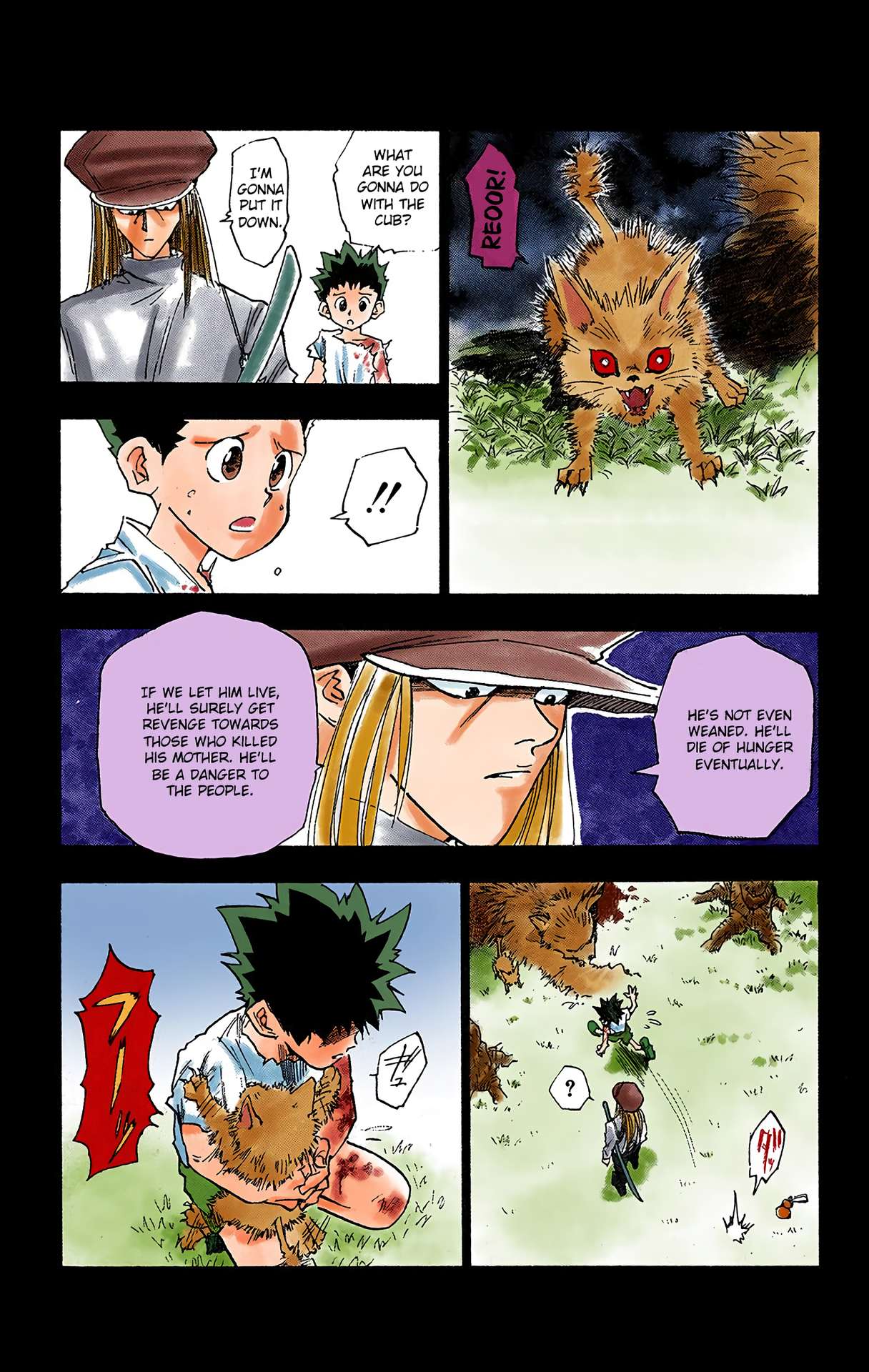 Halaman dari HUNTER x HUNTER (Official Colored) Chapter 1