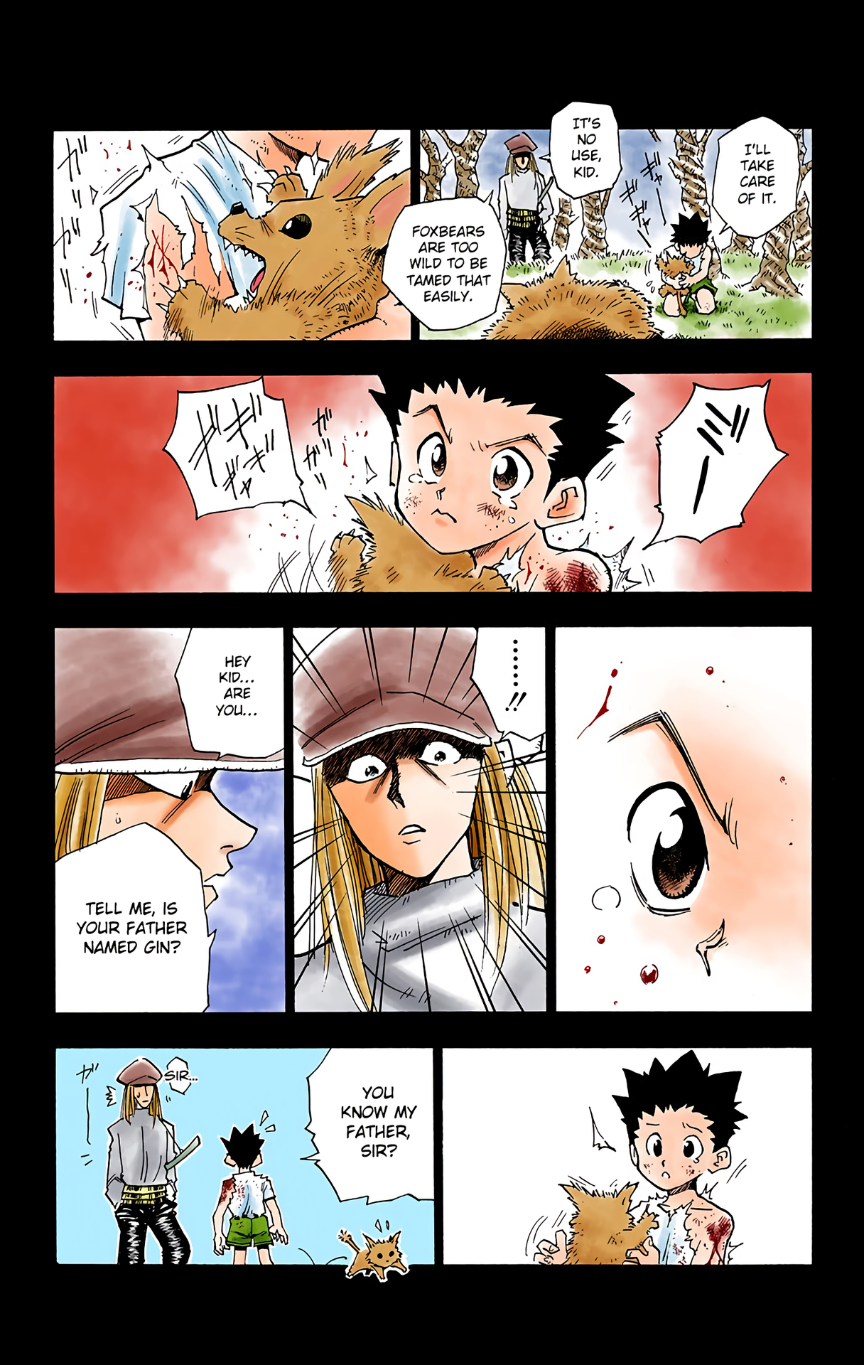 Halaman dari HUNTER x HUNTER (Official Colored) Chapter 1