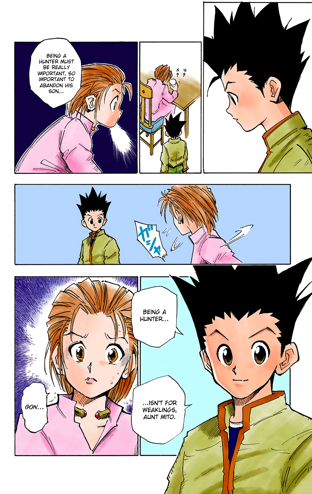 Halaman dari HUNTER x HUNTER (Official Colored) Chapter 1