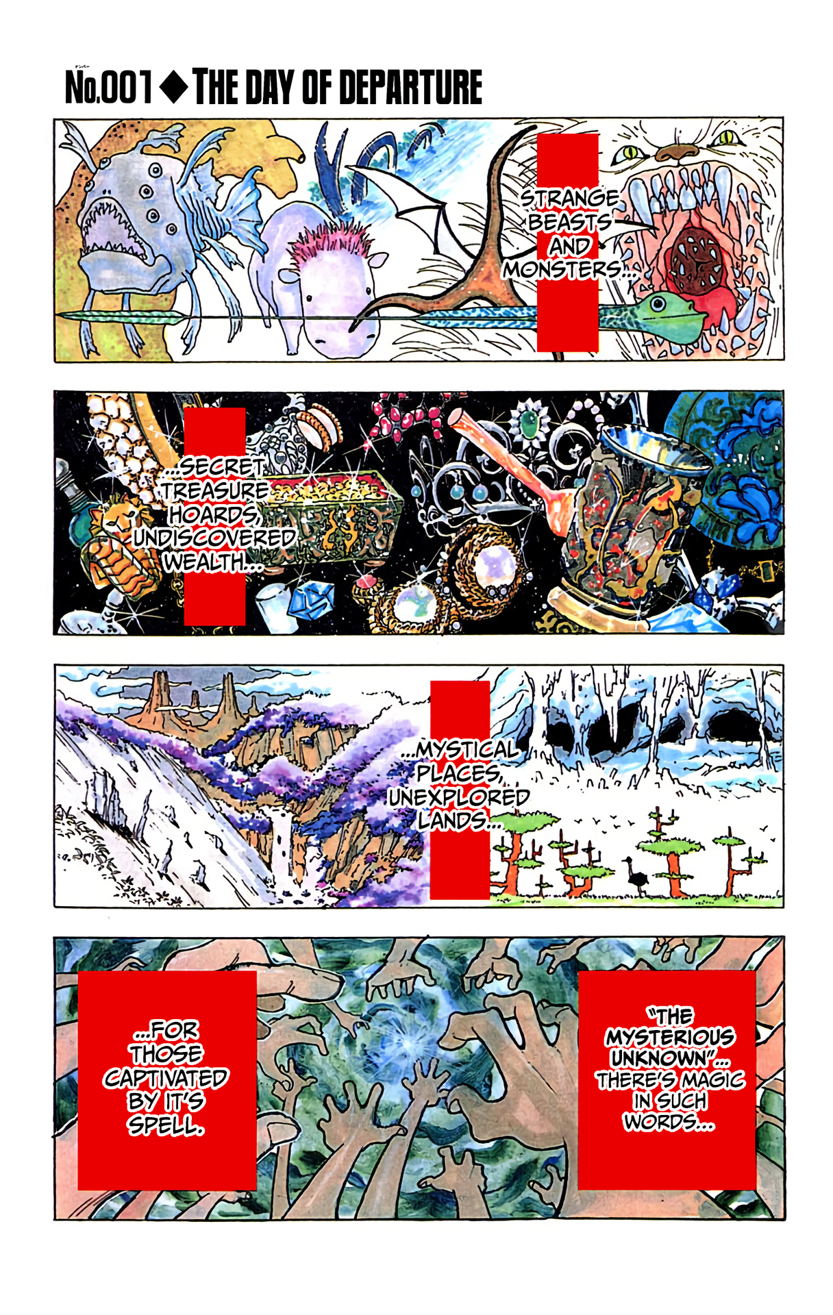 Halaman dari HUNTER x HUNTER (Official Colored) Chapter 1