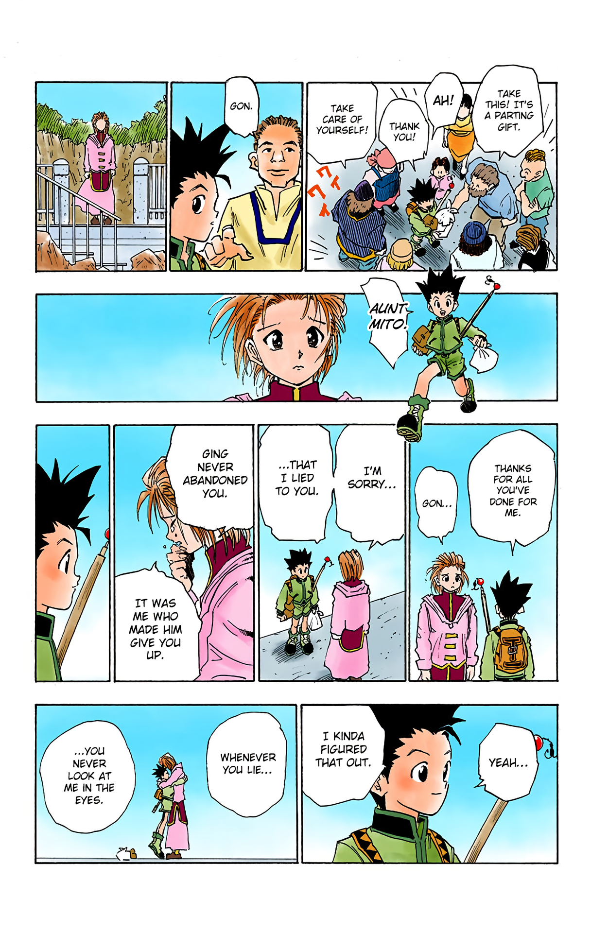 Halaman dari HUNTER x HUNTER (Official Colored) Chapter 1