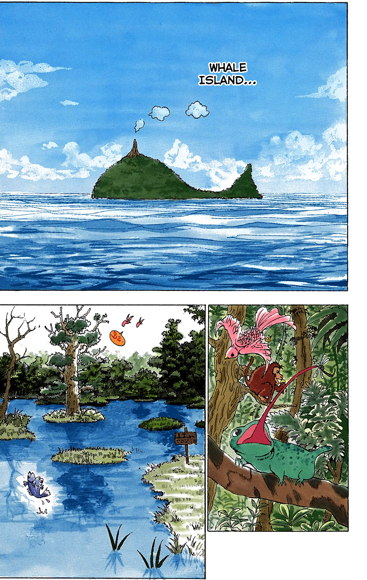Halaman dari HUNTER x HUNTER (Official Colored) Chapter 1