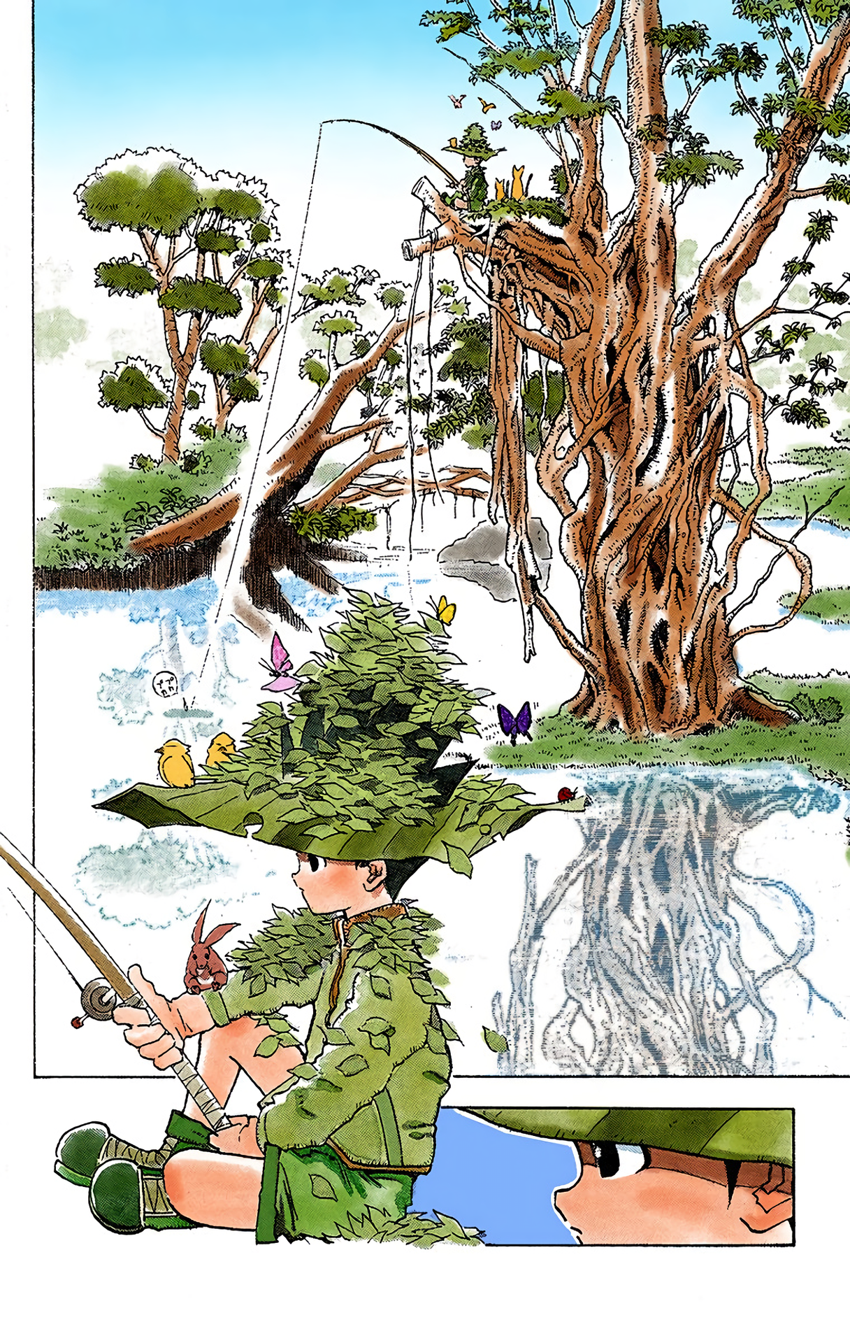 Halaman dari HUNTER x HUNTER (Official Colored) Chapter 1