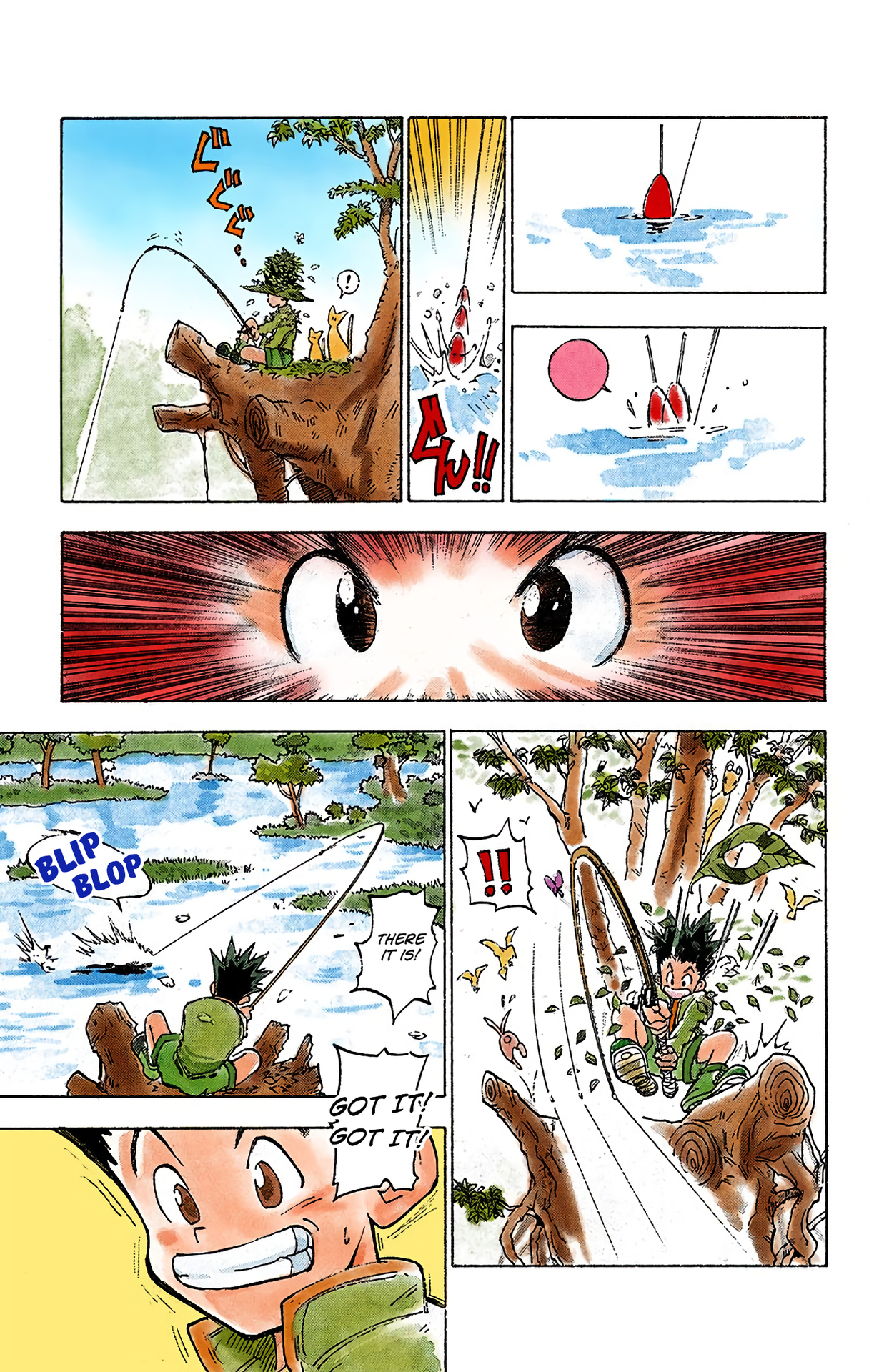Halaman dari HUNTER x HUNTER (Official Colored) Chapter 1