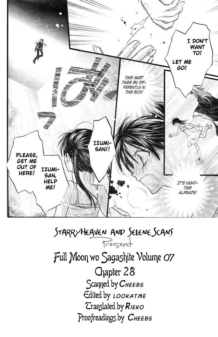 Halaman dari Full Moon o Sagashite Chapter 28