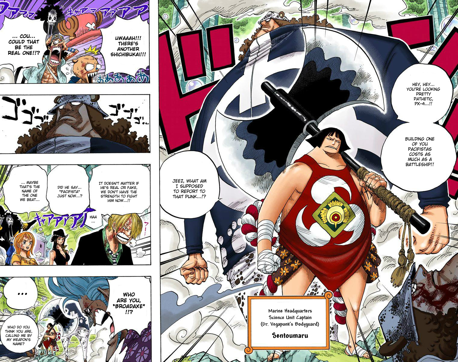 Halaman dari One Piece (Official Colored) Chapter 511