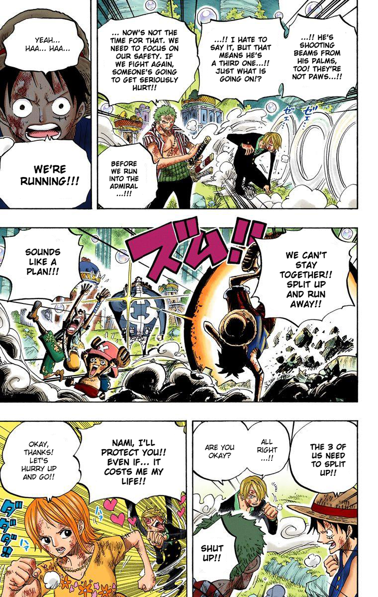 Halaman dari One Piece (Official Colored) Chapter 511