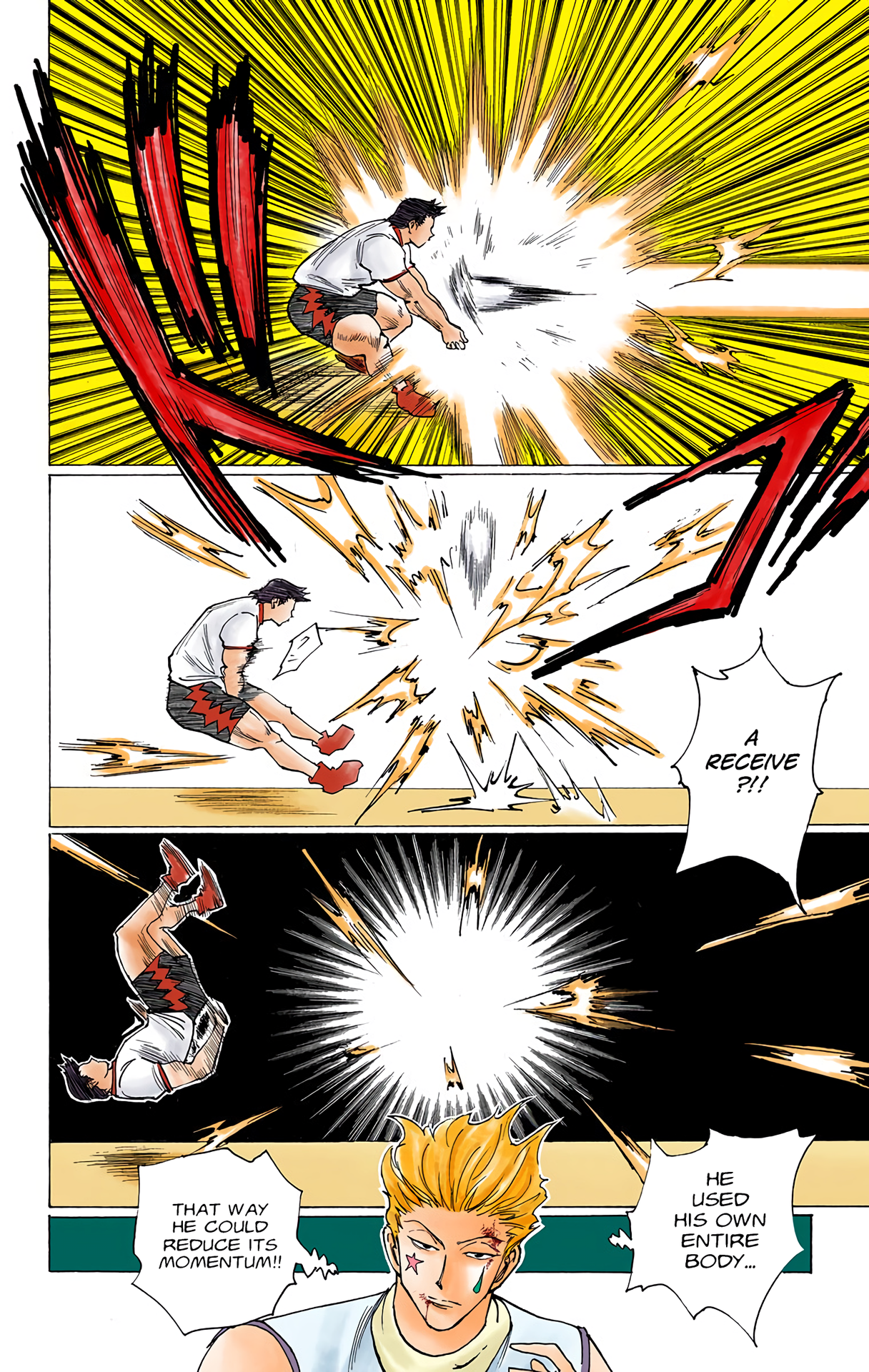 Halaman dari Hunter x Hunter (Official Colored) Chapter 165