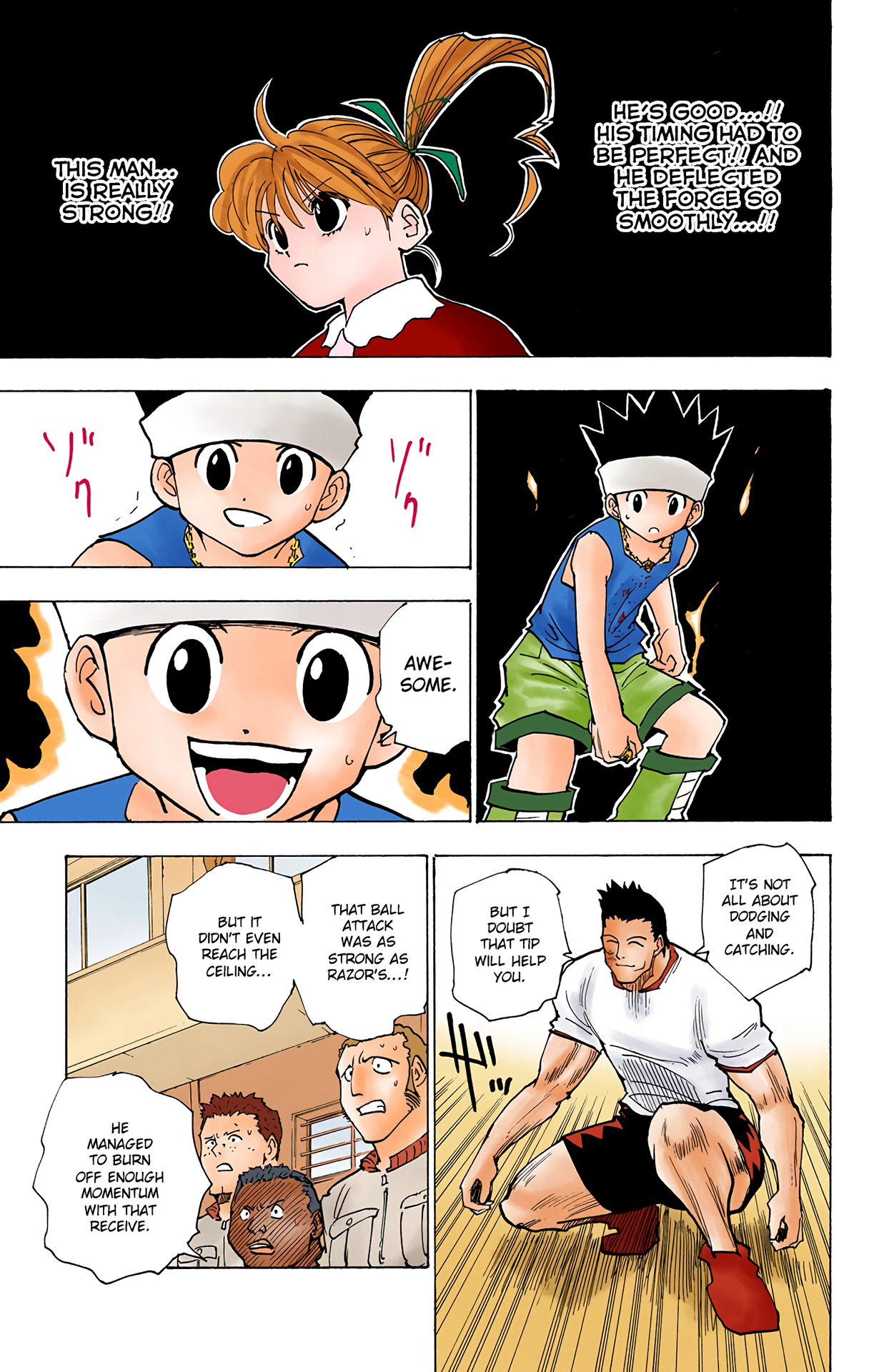 Halaman dari Hunter x Hunter (Official Colored) Chapter 165