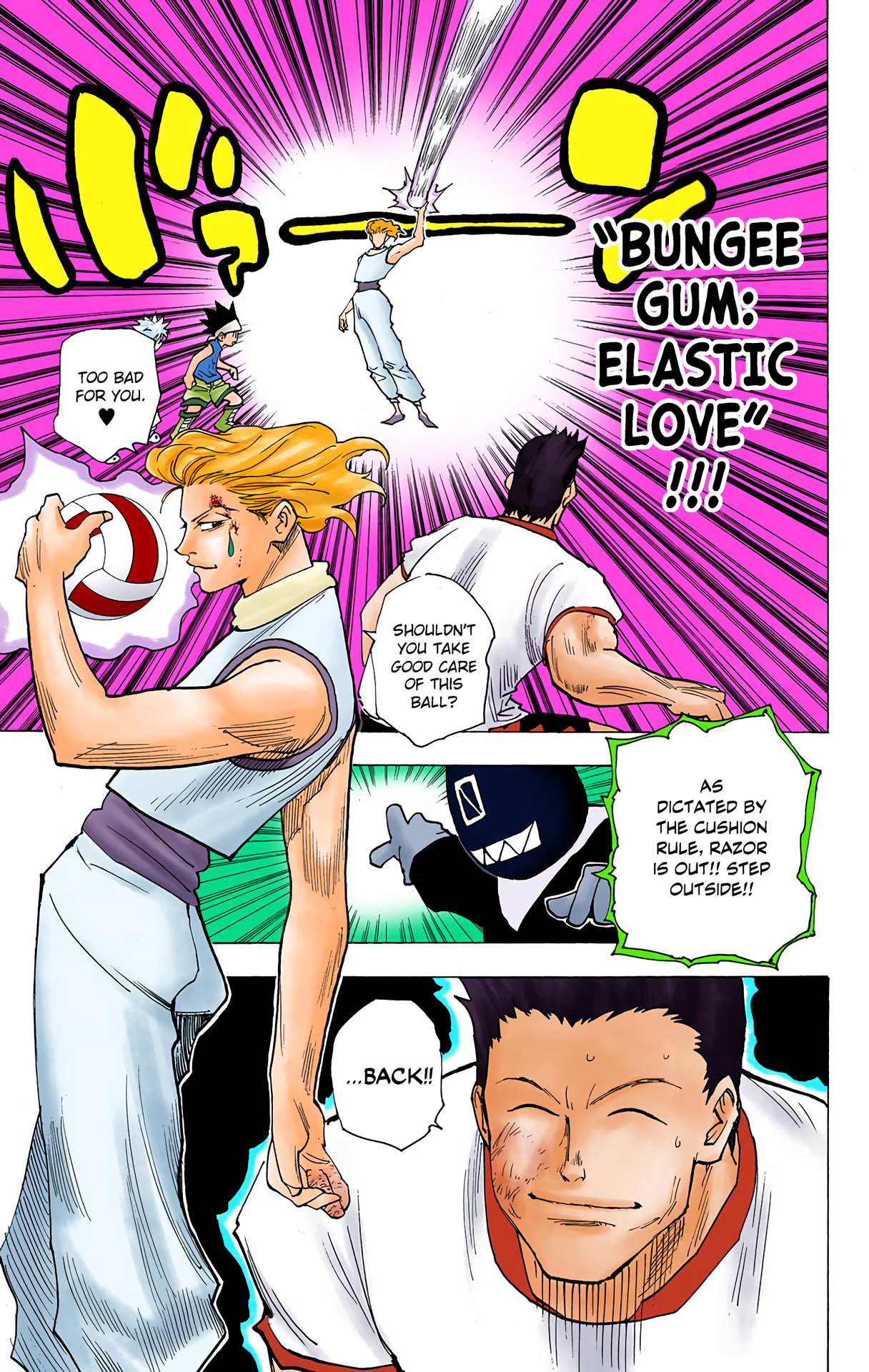 Halaman dari Hunter x Hunter (Official Colored) Chapter 165