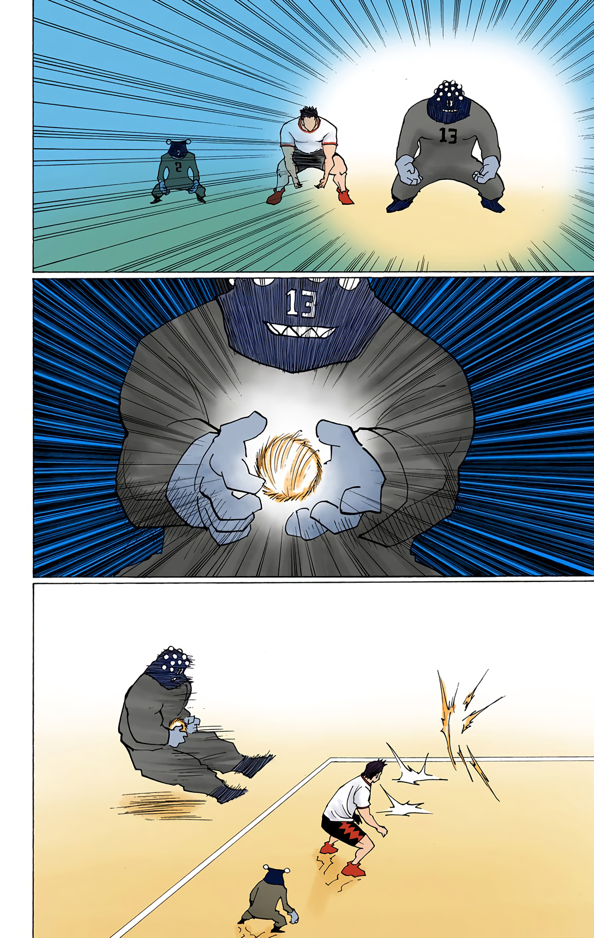 Halaman dari Hunter x Hunter (Official Colored) Chapter 165