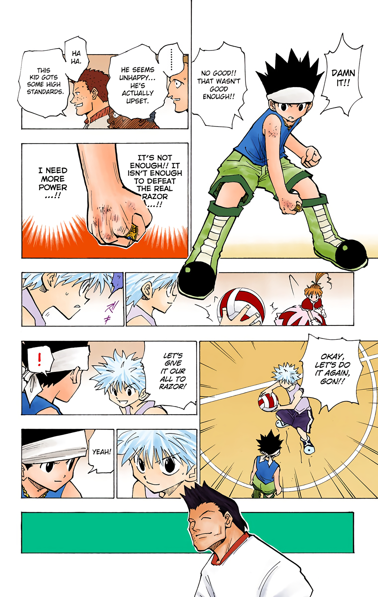 Halaman dari Hunter x Hunter (Official Colored) Chapter 165