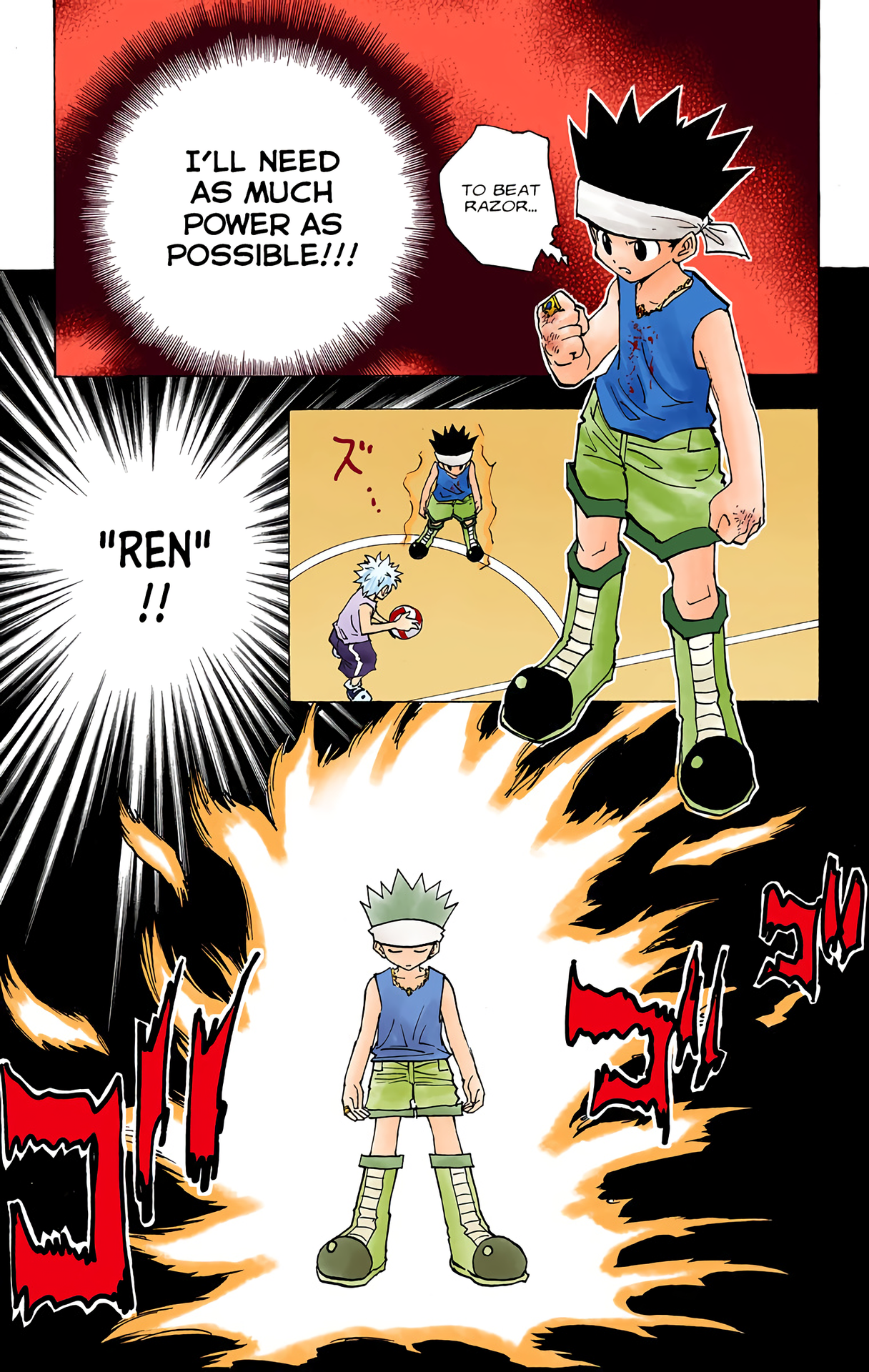 Halaman dari Hunter x Hunter (Official Colored) Chapter 165