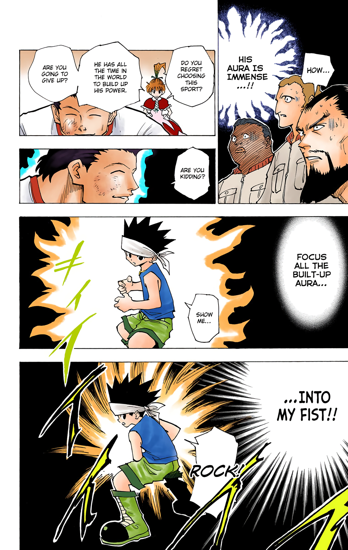 Halaman dari Hunter x Hunter (Official Colored) Chapter 165