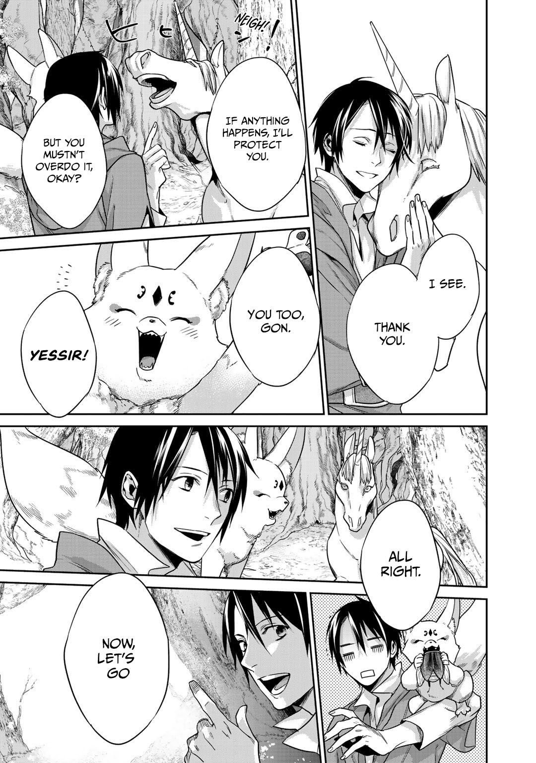 Halaman dari Kekkaishi e no Tensei Chapter 11