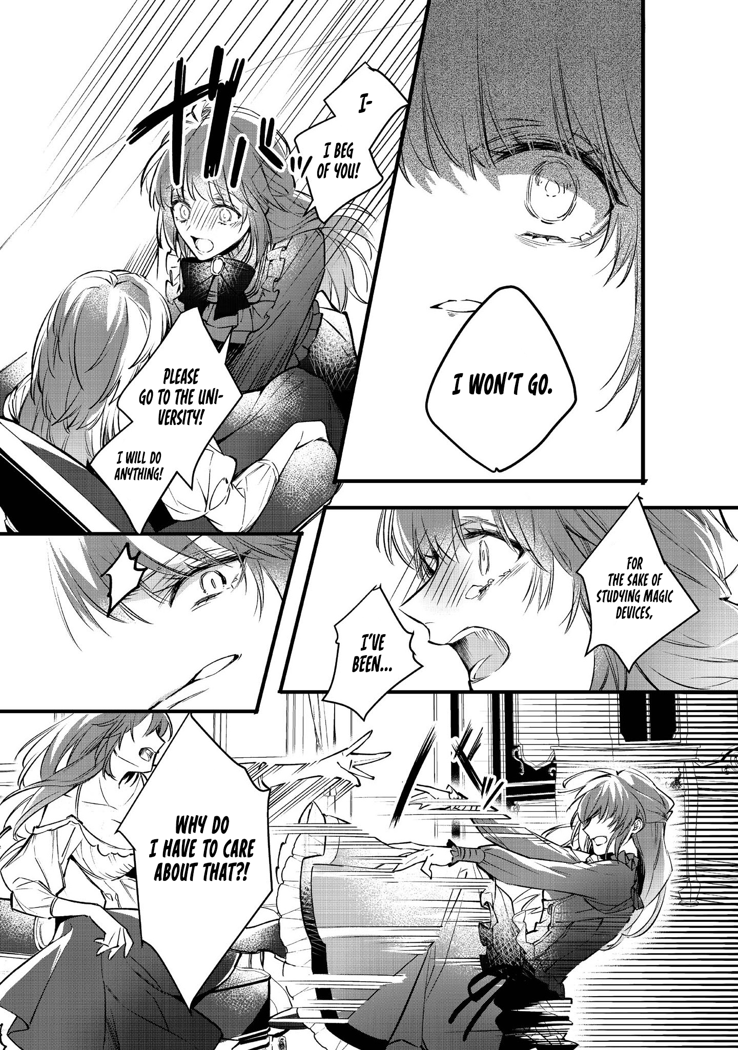 Halaman dari Konyaku Haki Sareta Kaedama Reijou, Hatsukoi no Toshiue Ouji ni Dekiai Sareru Chapter 1