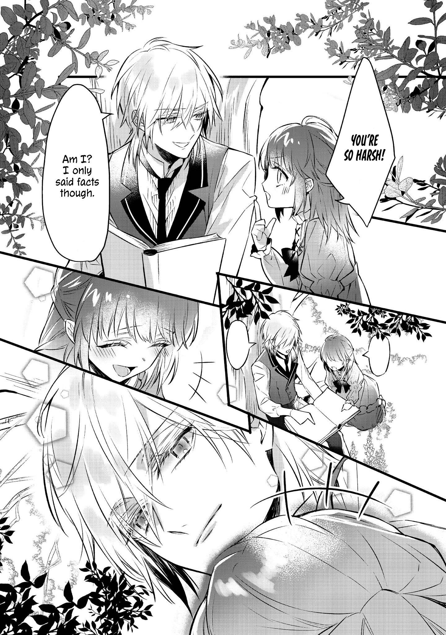 Halaman dari Konyaku Haki Sareta Kaedama Reijou, Hatsukoi no Toshiue Ouji ni Dekiai Sareru Chapter 1