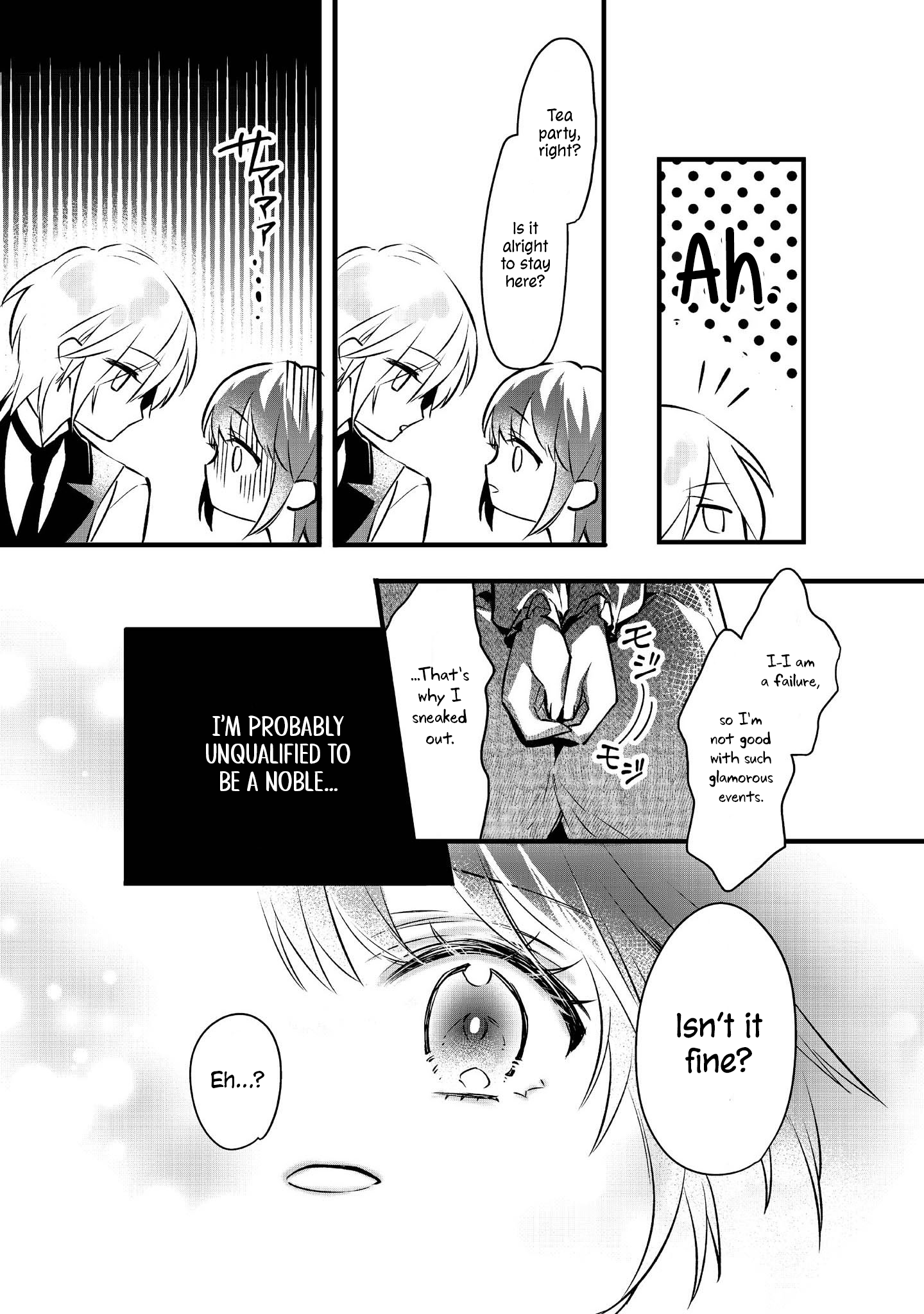 Halaman dari Konyaku Haki Sareta Kaedama Reijou, Hatsukoi no Toshiue Ouji ni Dekiai Sareru Chapter 1