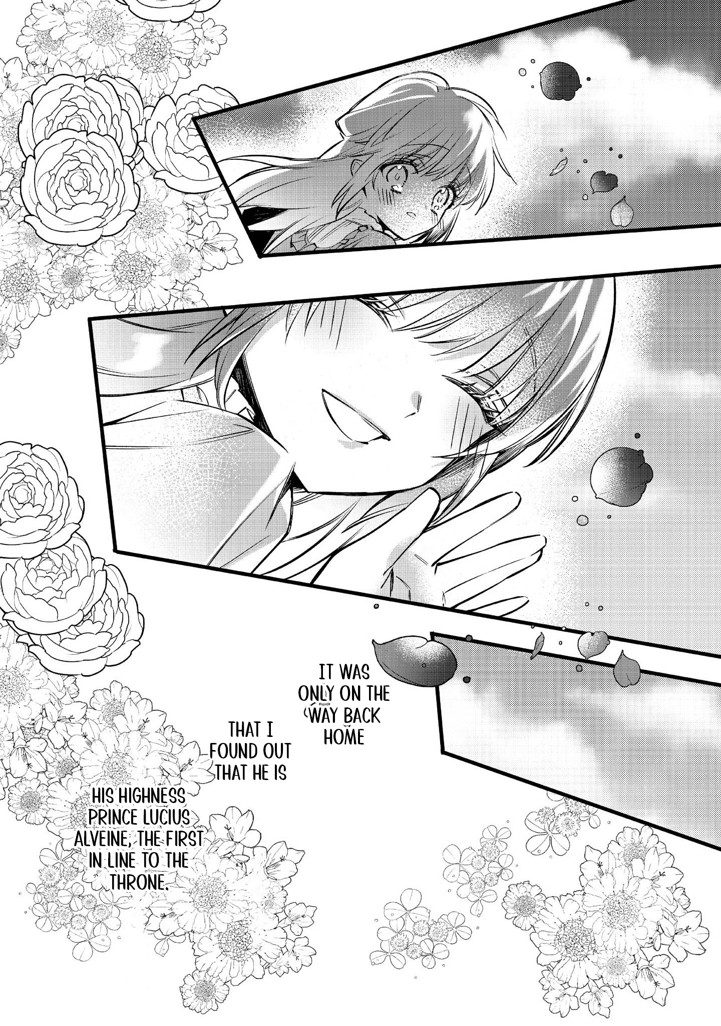 Halaman dari Konyaku Haki Sareta Kaedama Reijou, Hatsukoi no Toshiue Ouji ni Dekiai Sareru Chapter 1