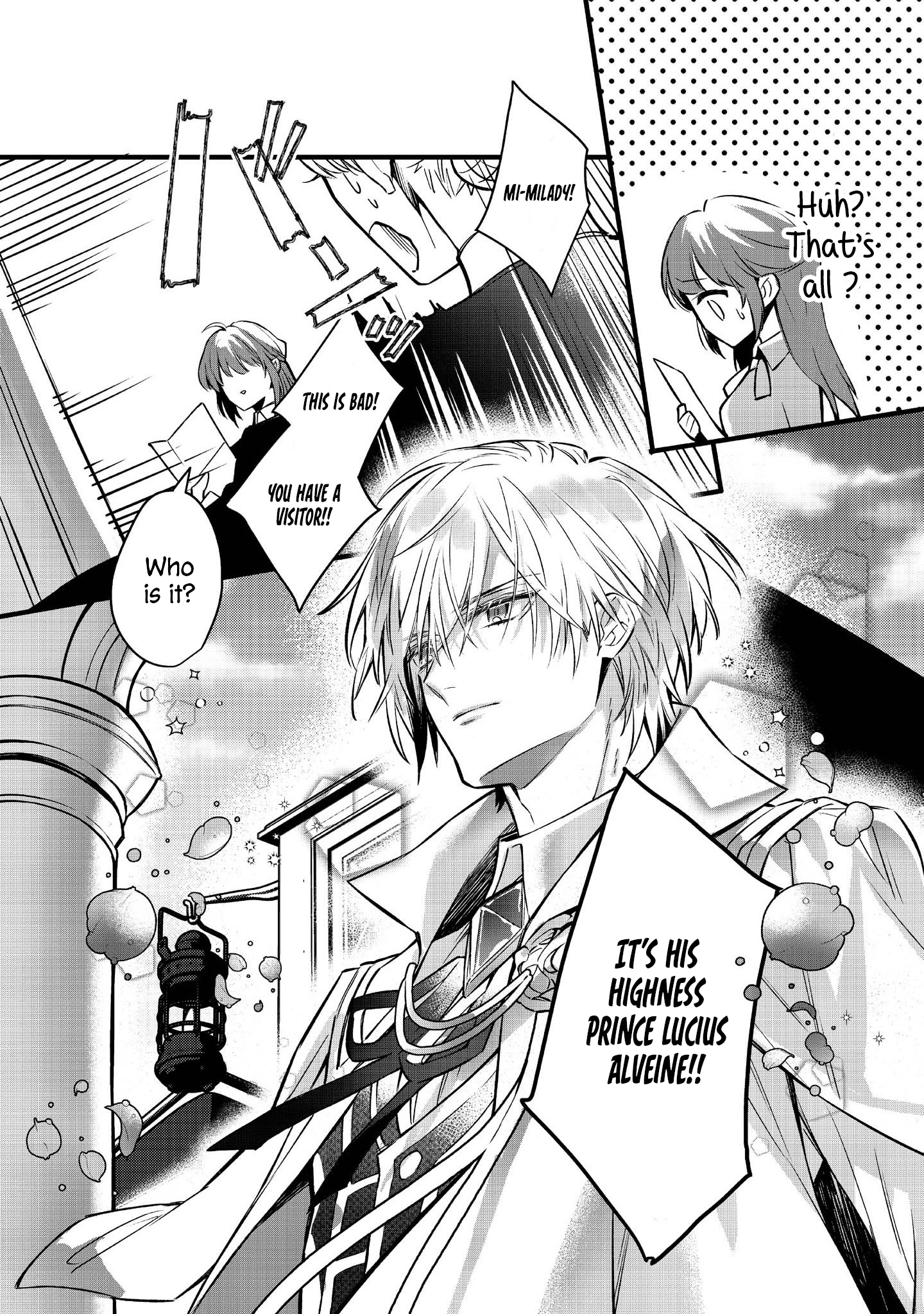 Halaman dari Konyaku Haki Sareta Kaedama Reijou, Hatsukoi no Toshiue Ouji ni Dekiai Sareru Chapter 1