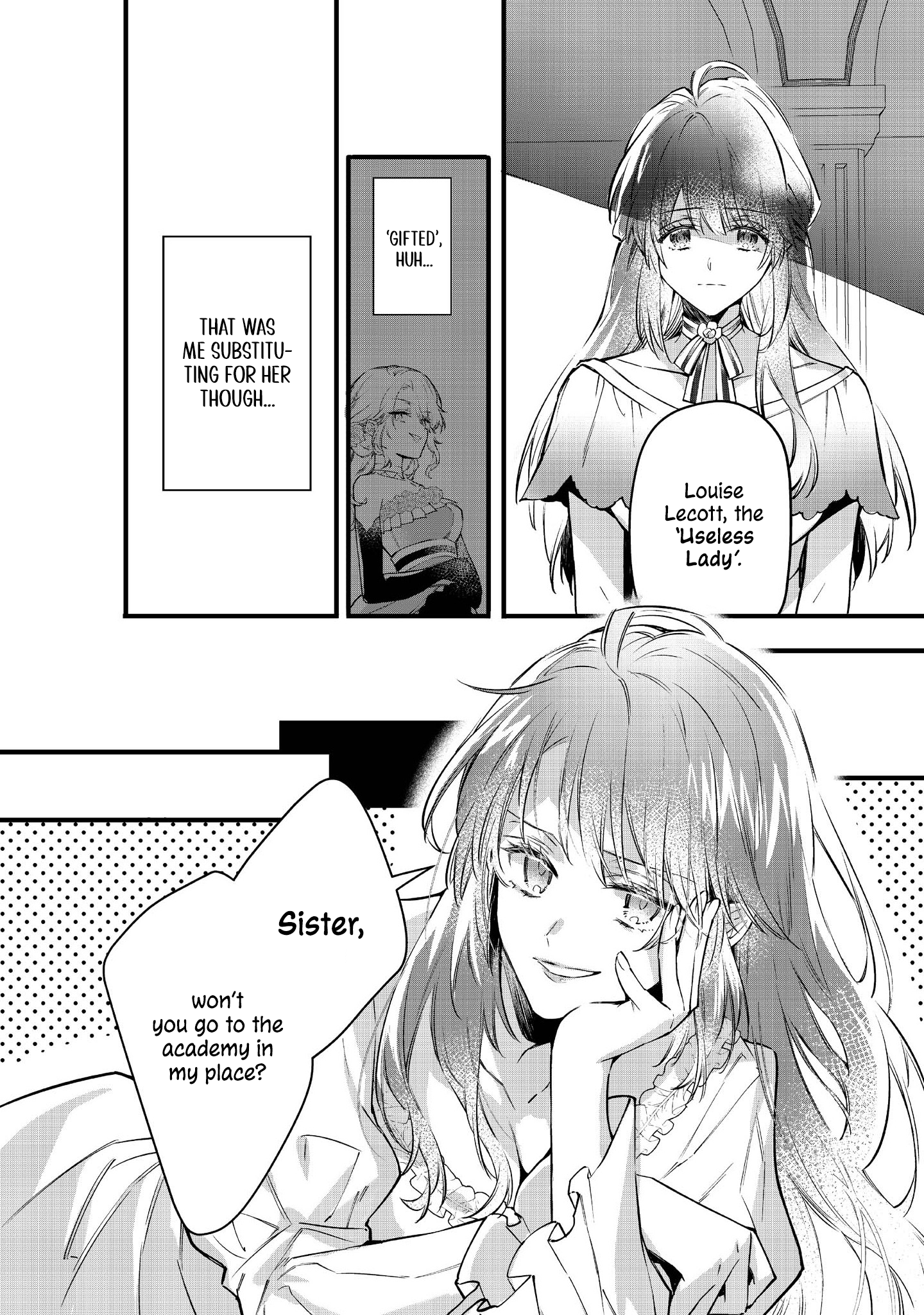 Halaman dari Konyaku Haki Sareta Kaedama Reijou, Hatsukoi no Toshiue Ouji ni Dekiai Sareru Chapter 1