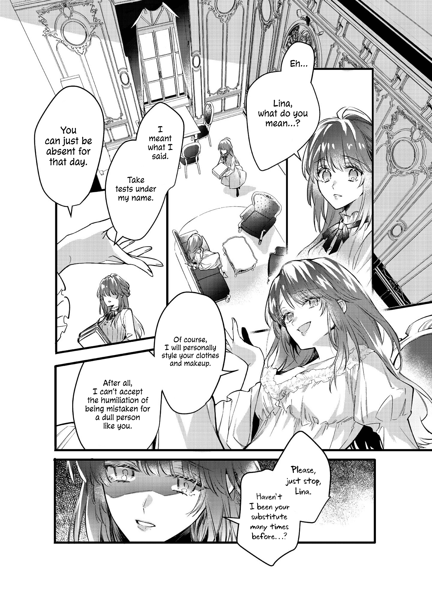 Halaman dari Konyaku Haki Sareta Kaedama Reijou, Hatsukoi no Toshiue Ouji ni Dekiai Sareru Chapter 1