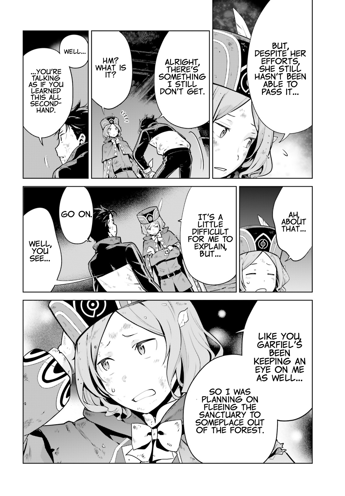 Halaman dari Re:Zero kara Hajimeru Isekai Seikatsu: Dai 4-shou—Seiiki to Gouyoku no Majo Chapter 18