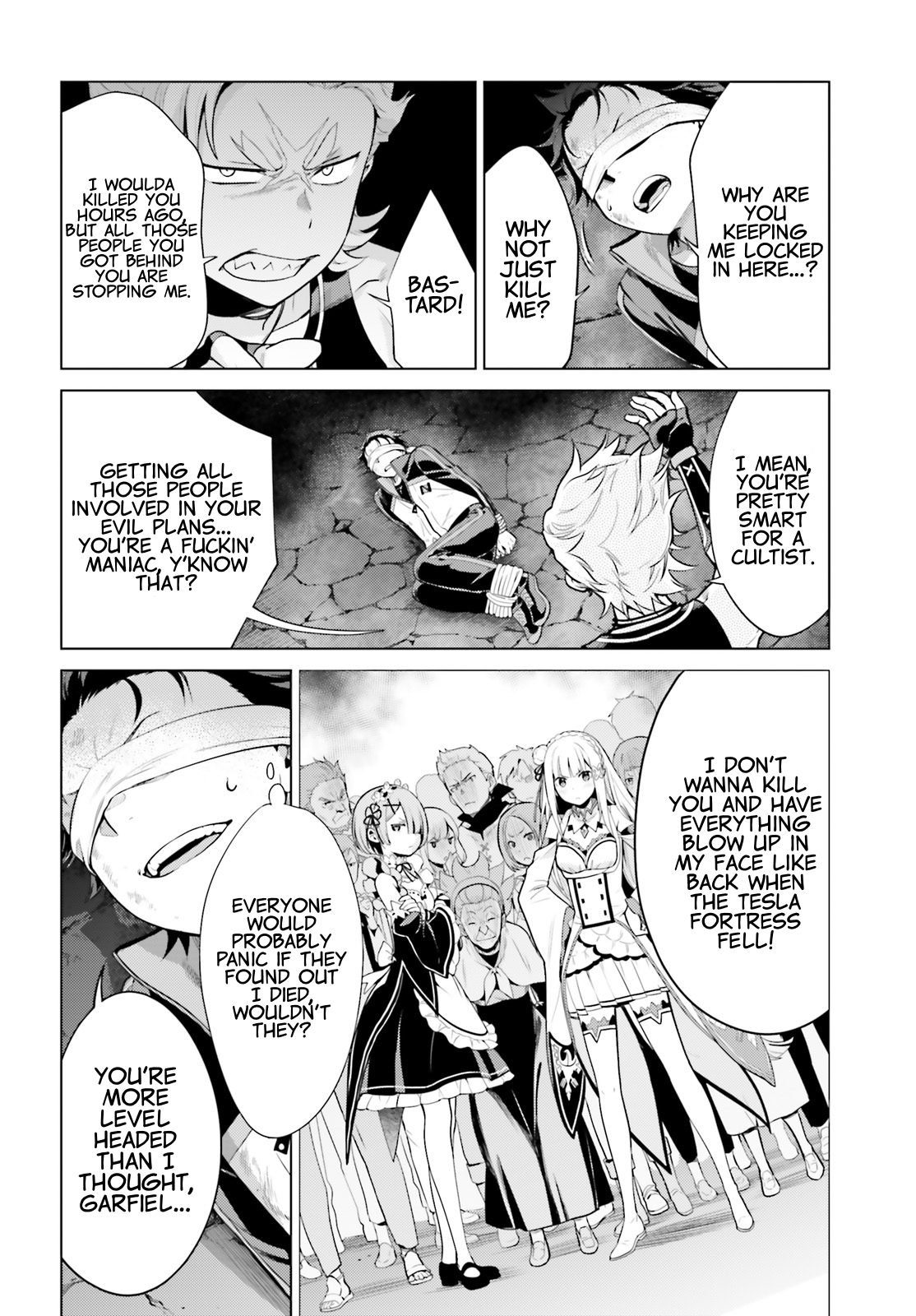 Halaman dari Re:Zero kara Hajimeru Isekai Seikatsu: Dai 4-shou—Seiiki to Gouyoku no Majo Chapter 18