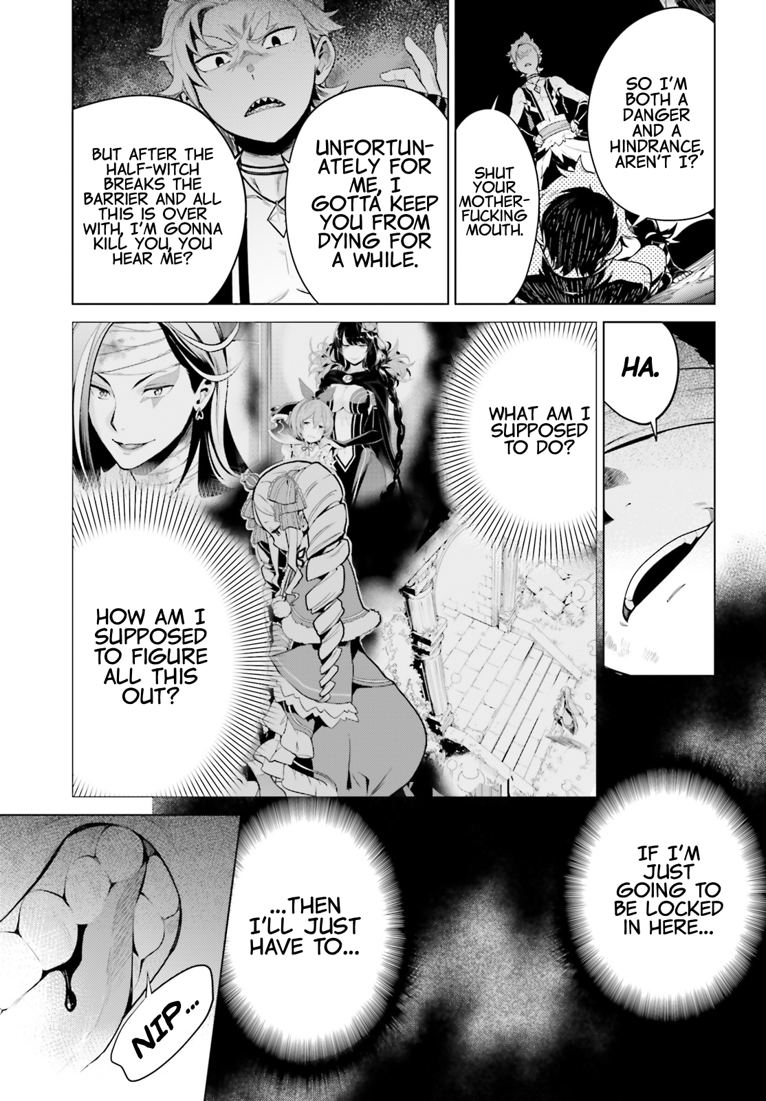 Halaman dari Re:Zero kara Hajimeru Isekai Seikatsu: Dai 4-shou—Seiiki to Gouyoku no Majo Chapter 18