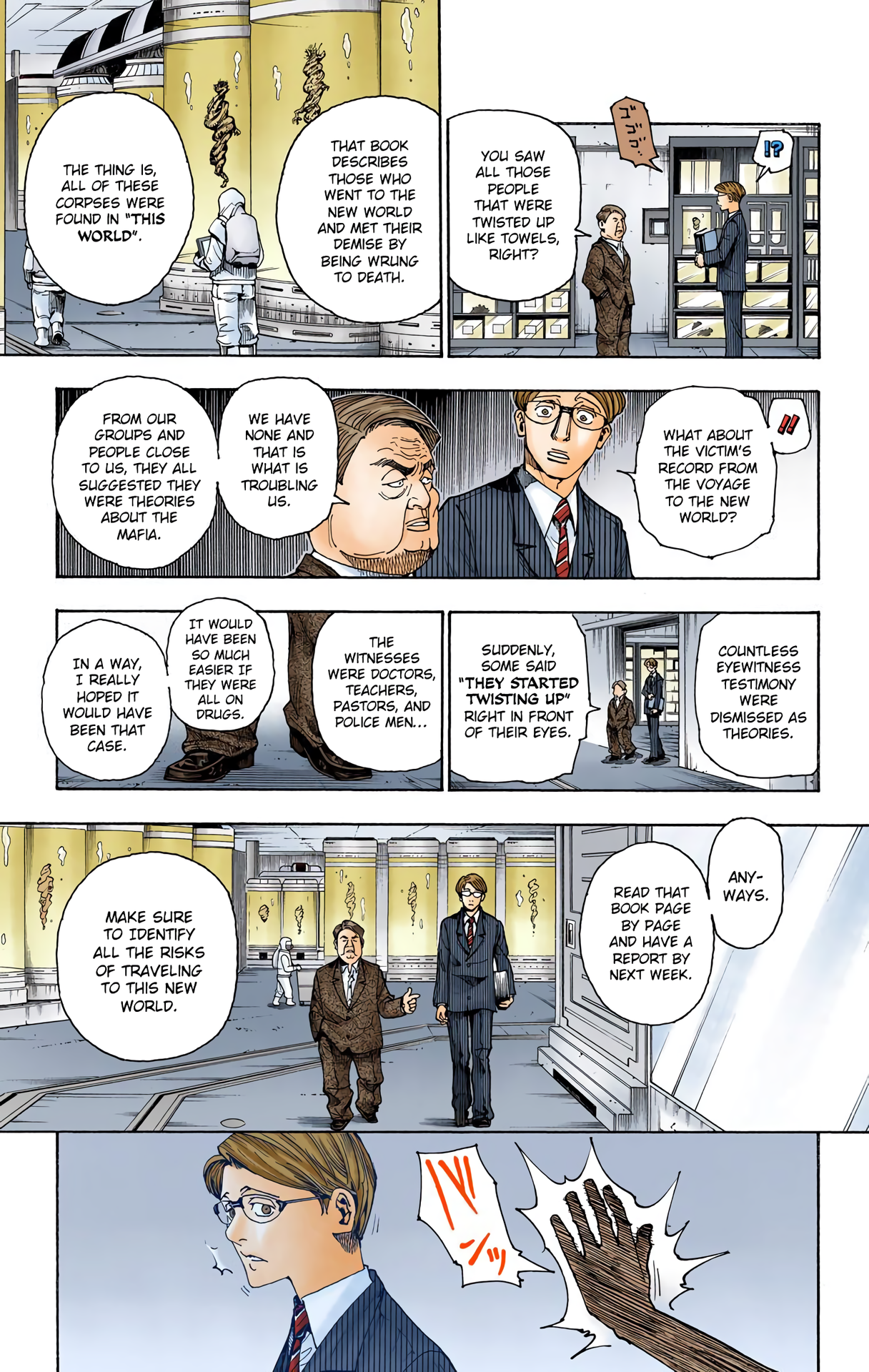 Halaman dari Hunter x Hunter (Official Colored) Chapter 341