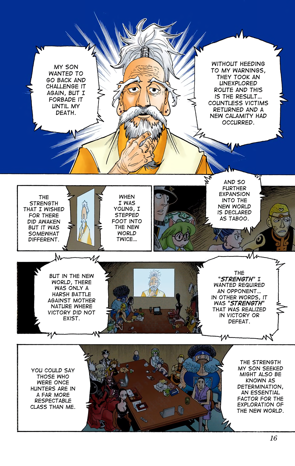 Halaman dari Hunter x Hunter (Official Colored) Chapter 341