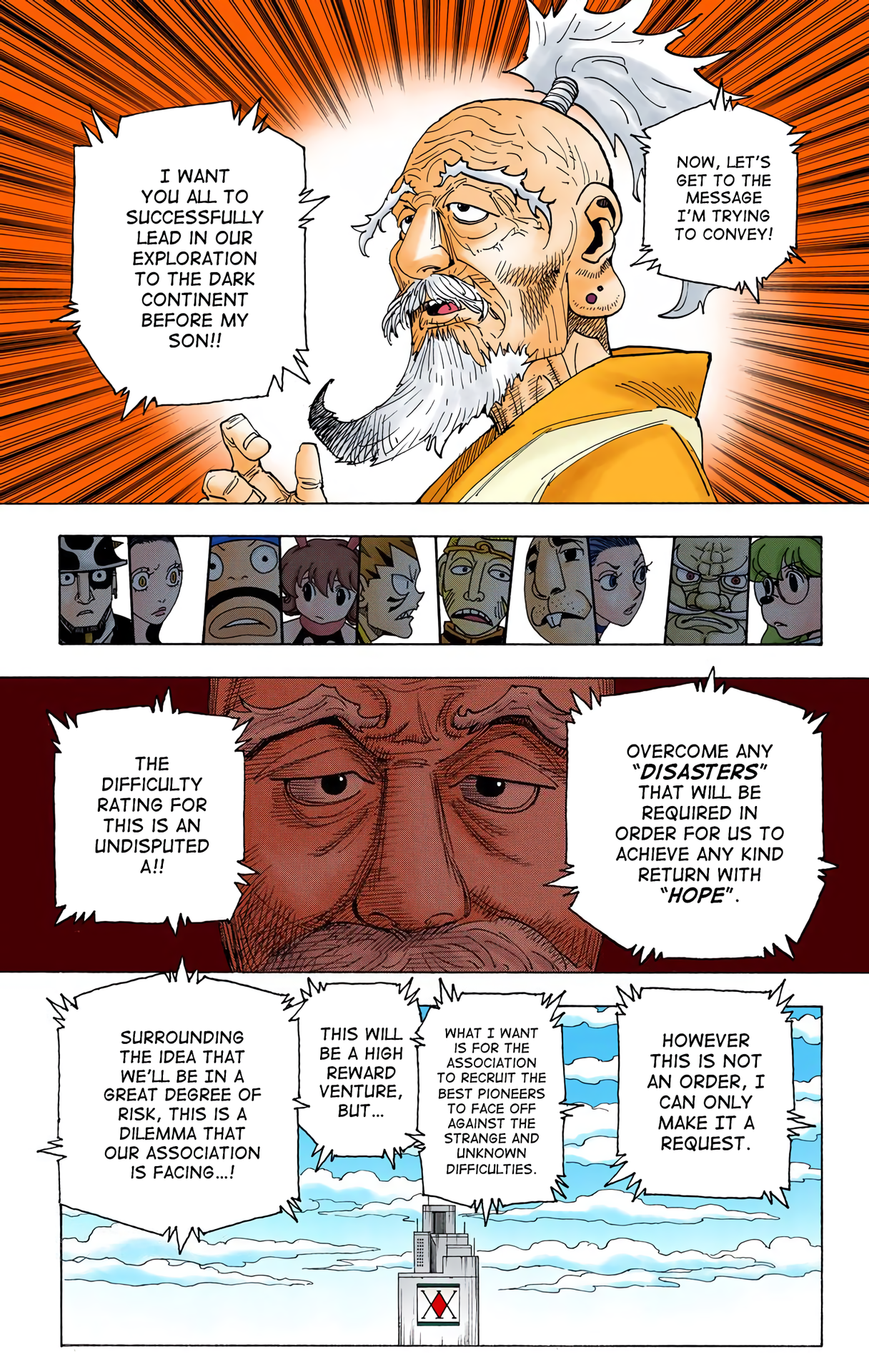 Halaman dari Hunter x Hunter (Official Colored) Chapter 341