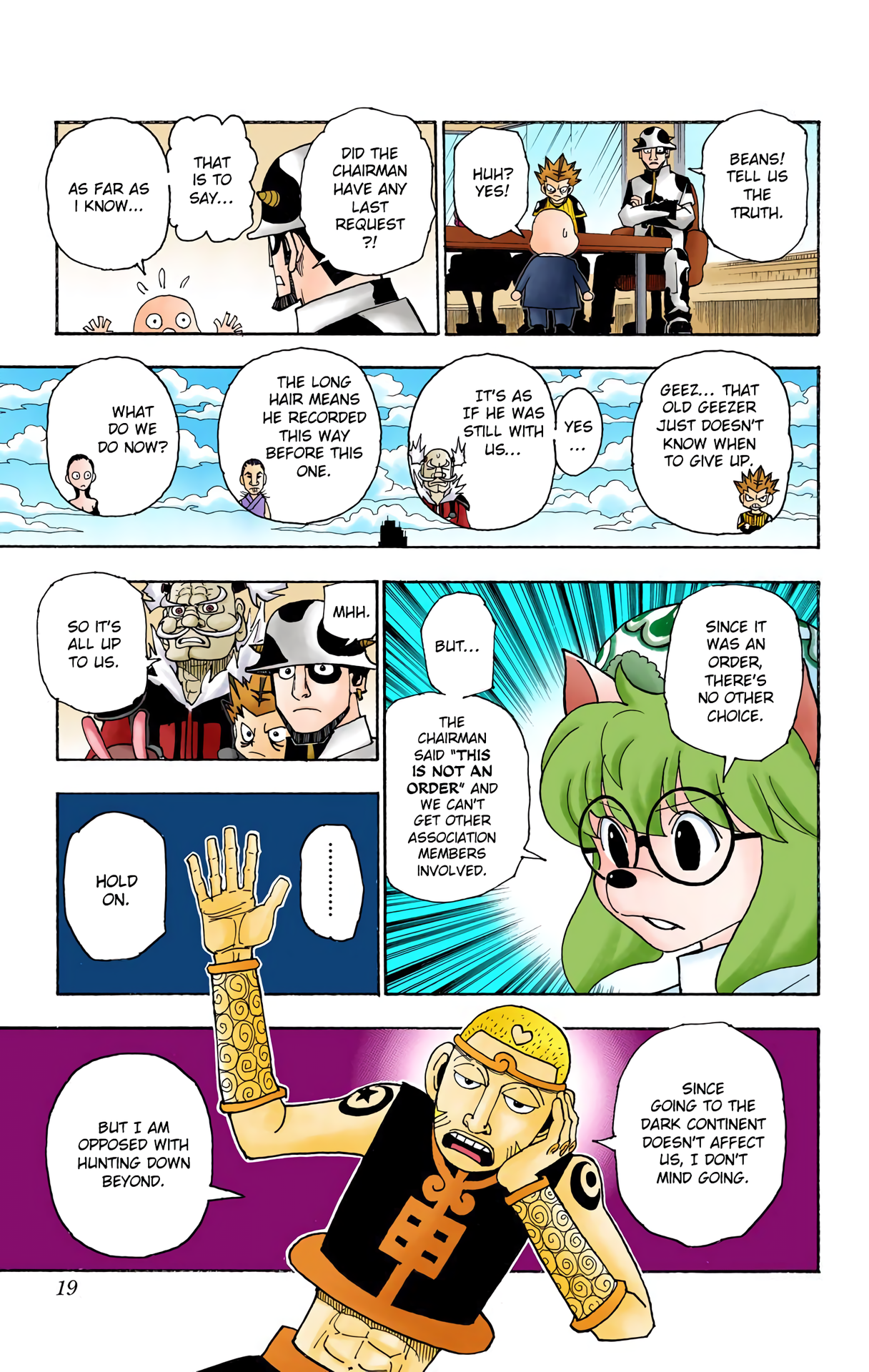 Halaman dari Hunter x Hunter (Official Colored) Chapter 341