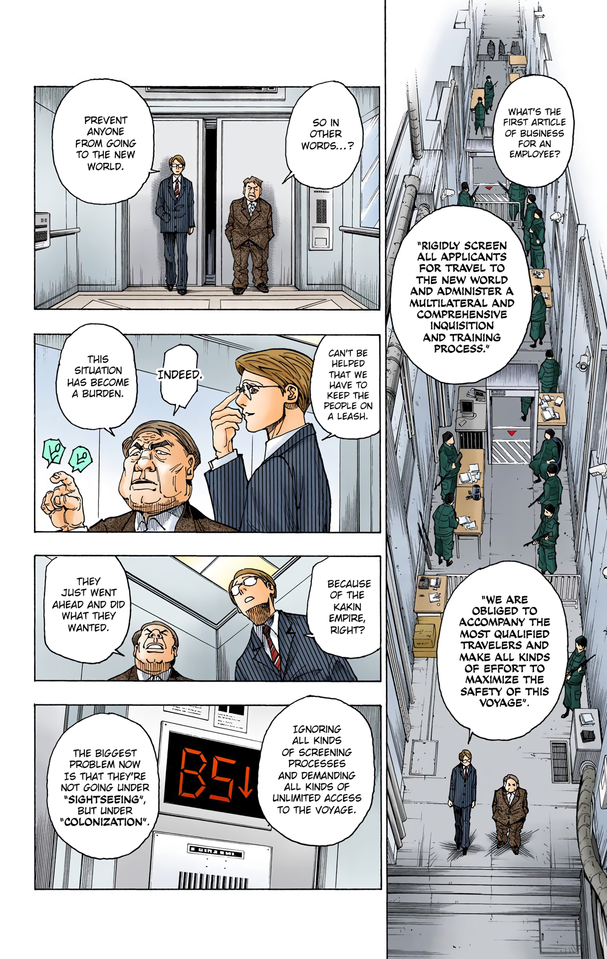 Halaman dari Hunter x Hunter (Official Colored) Chapter 341