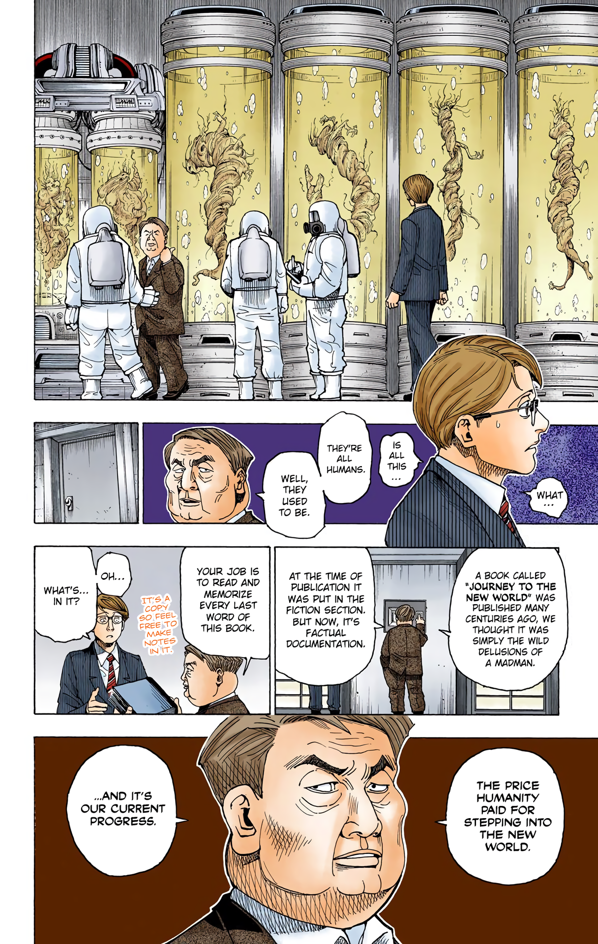 Halaman dari Hunter x Hunter (Official Colored) Chapter 341