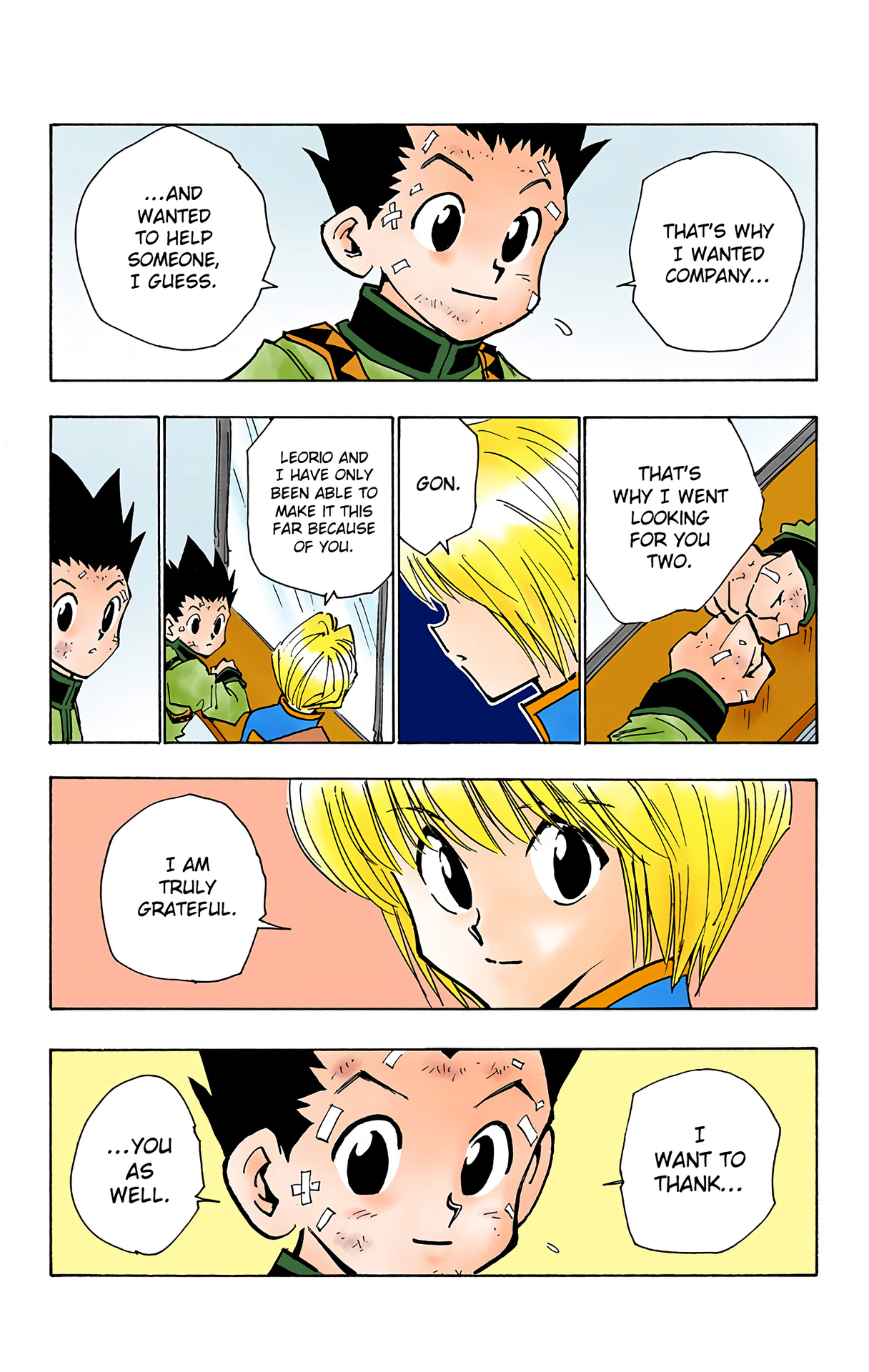 Halaman dari HUNTER x HUNTER (Official Colored) Chapter 32