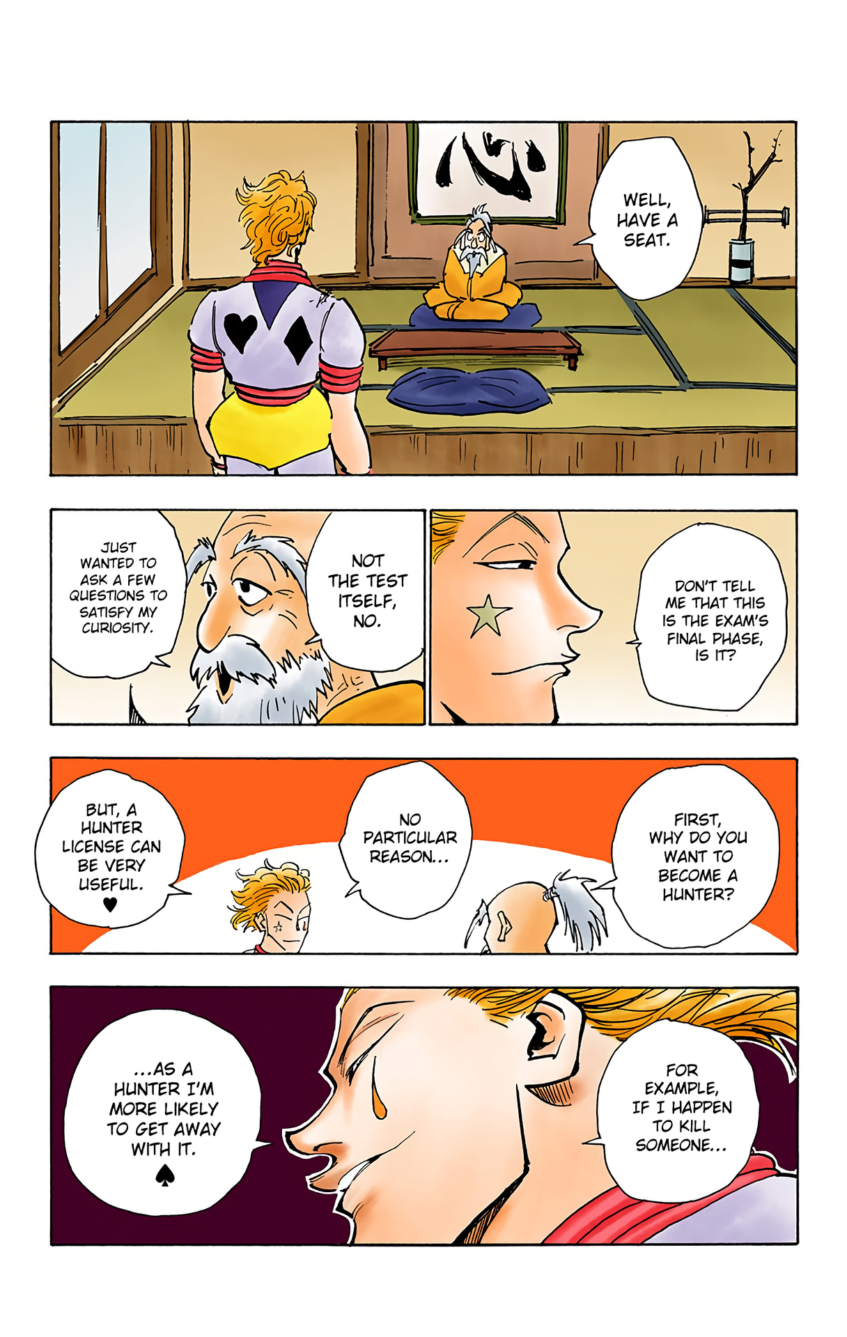 Halaman dari HUNTER x HUNTER (Official Colored) Chapter 32