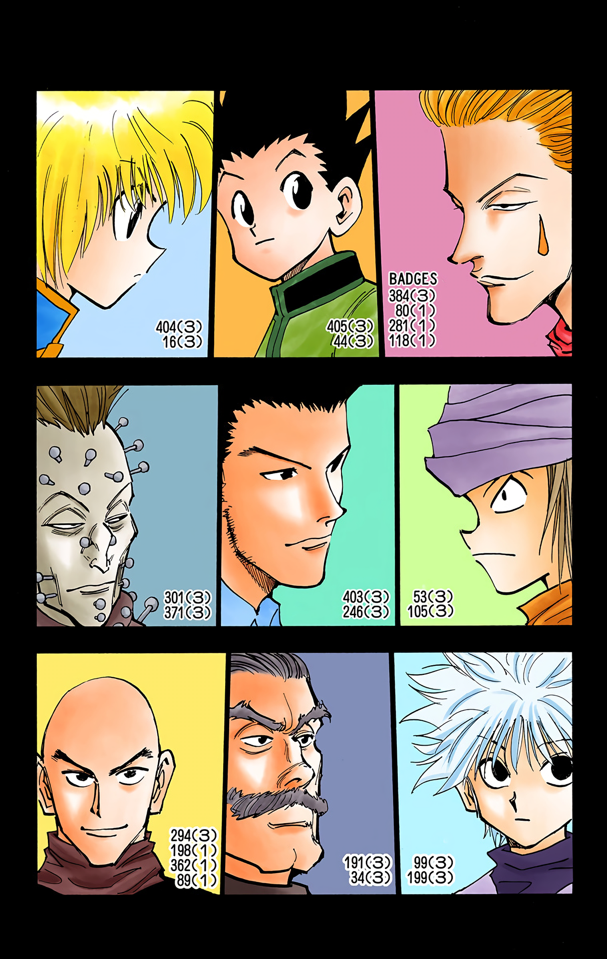 Halaman dari HUNTER x HUNTER (Official Colored) Chapter 32